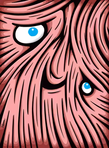 Creature with expression