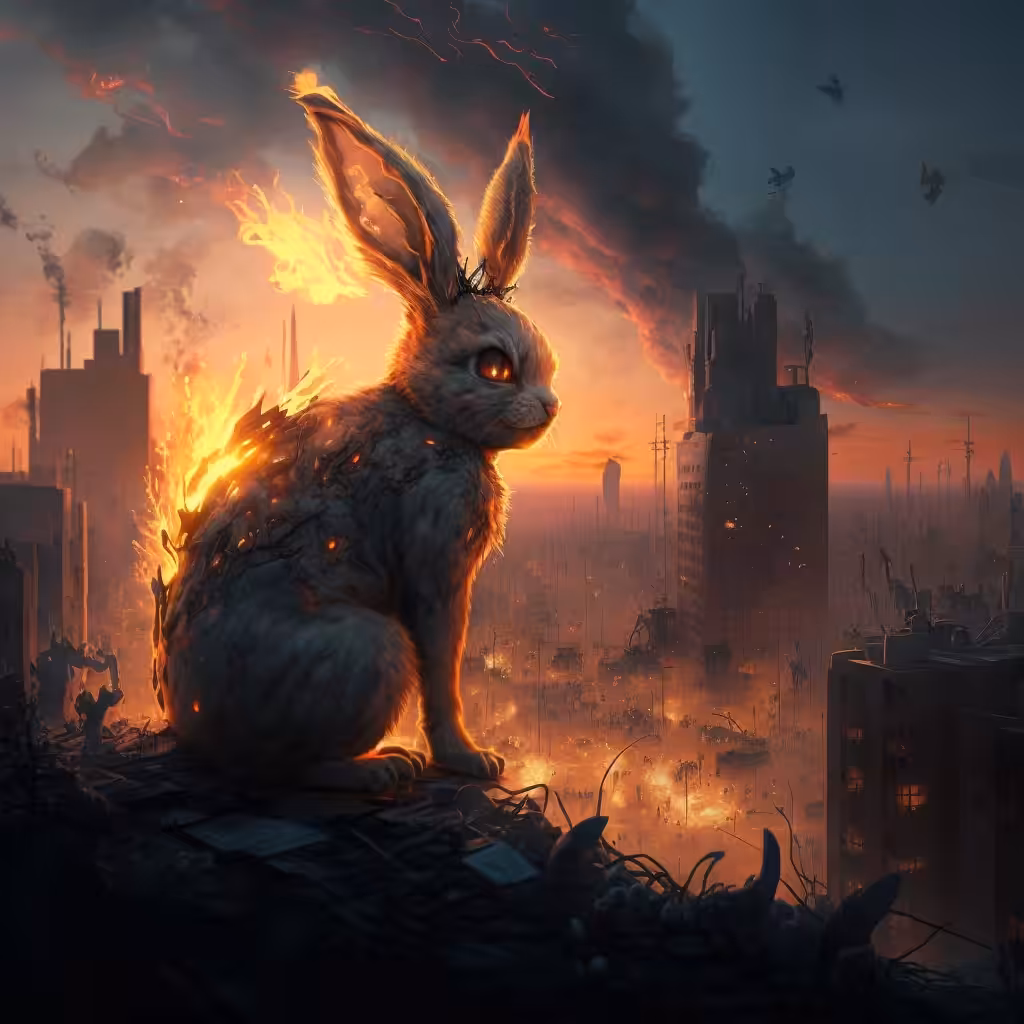 Killer Fire Bunny #1