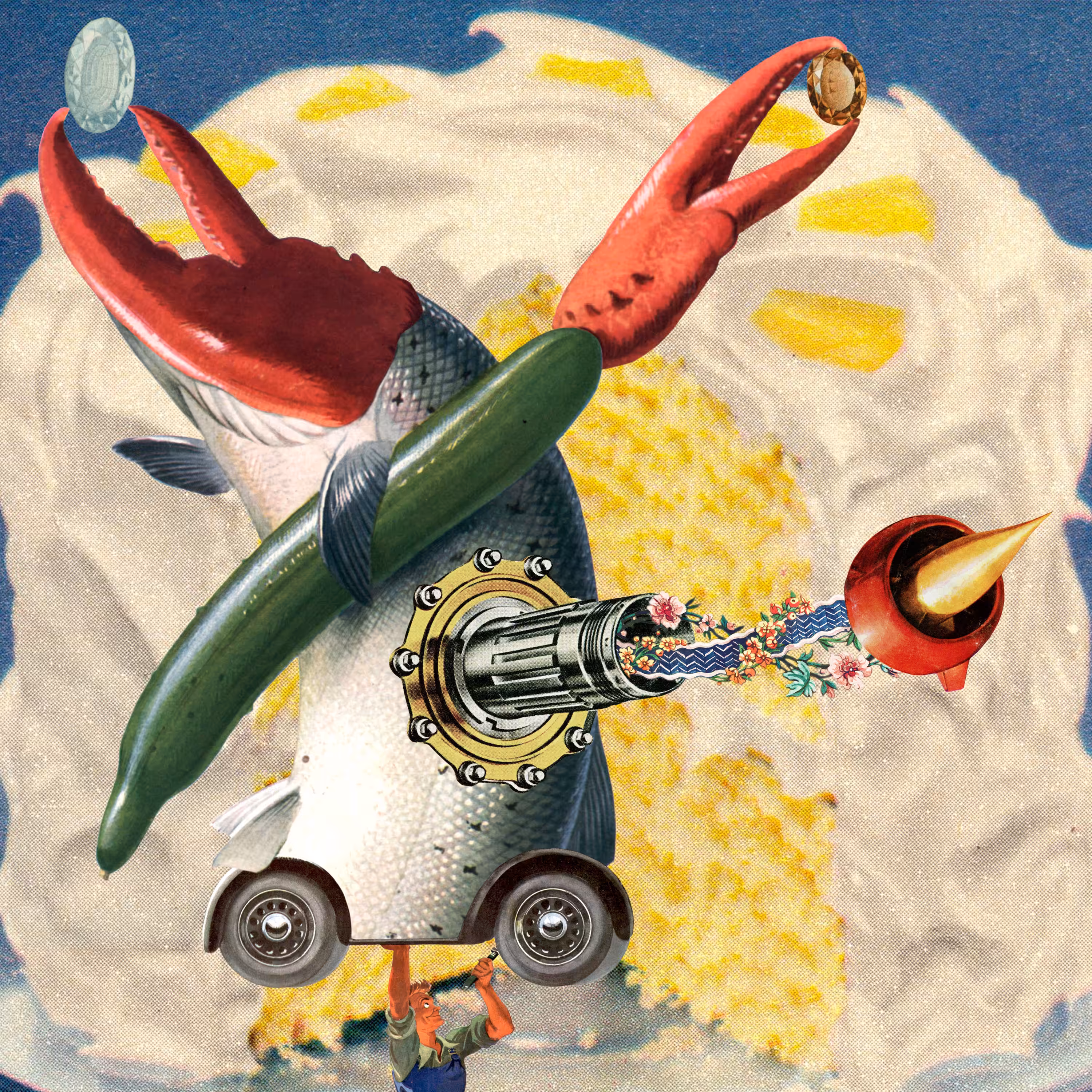 Brra, ta, ta, tat: crustacean's dream