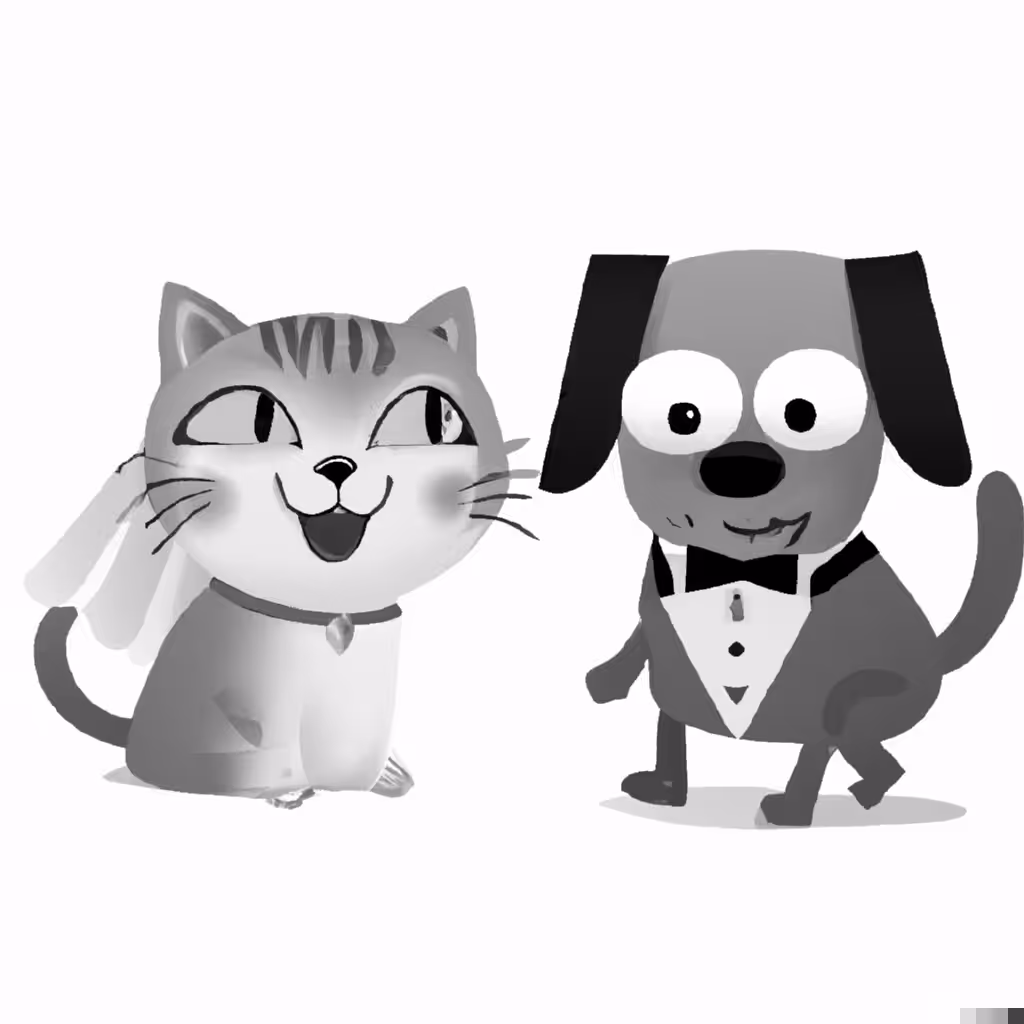 Dog & Cat Wedding