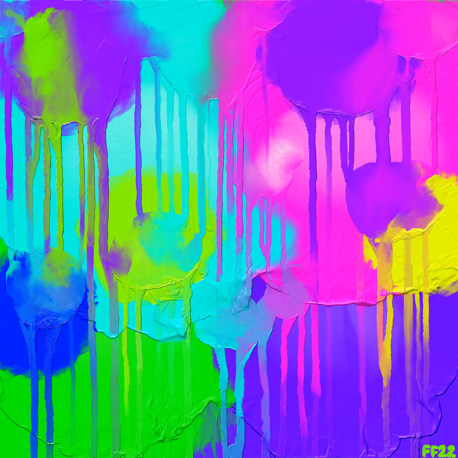 The Lloyds Collection: Abstract Splatter #12