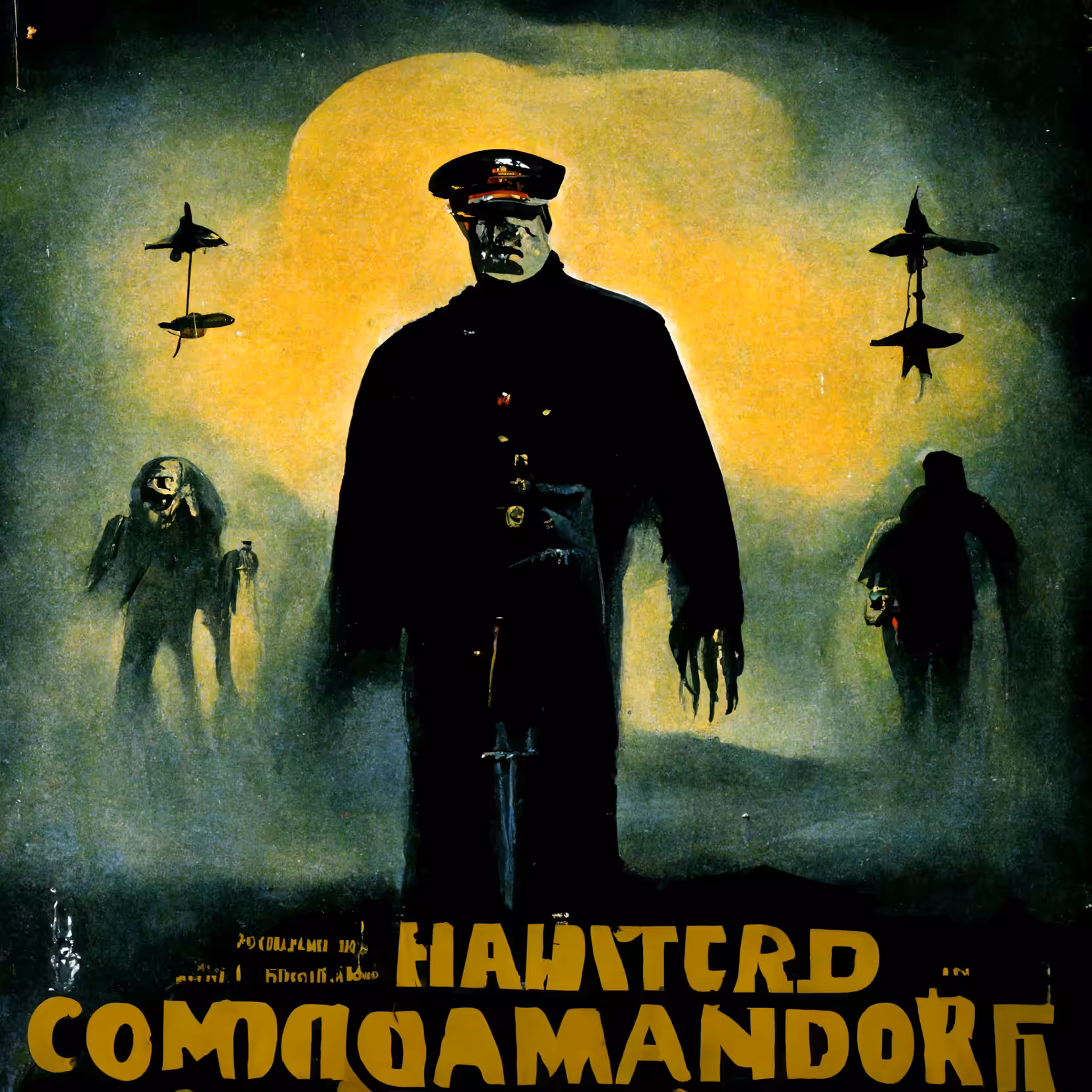 the haunted commander | spooky cinema 078
