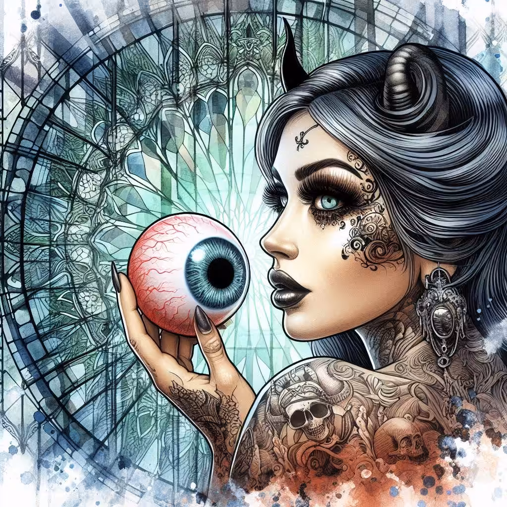 mysterious eye