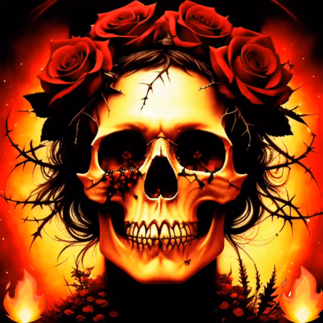 Skull and Roses #9