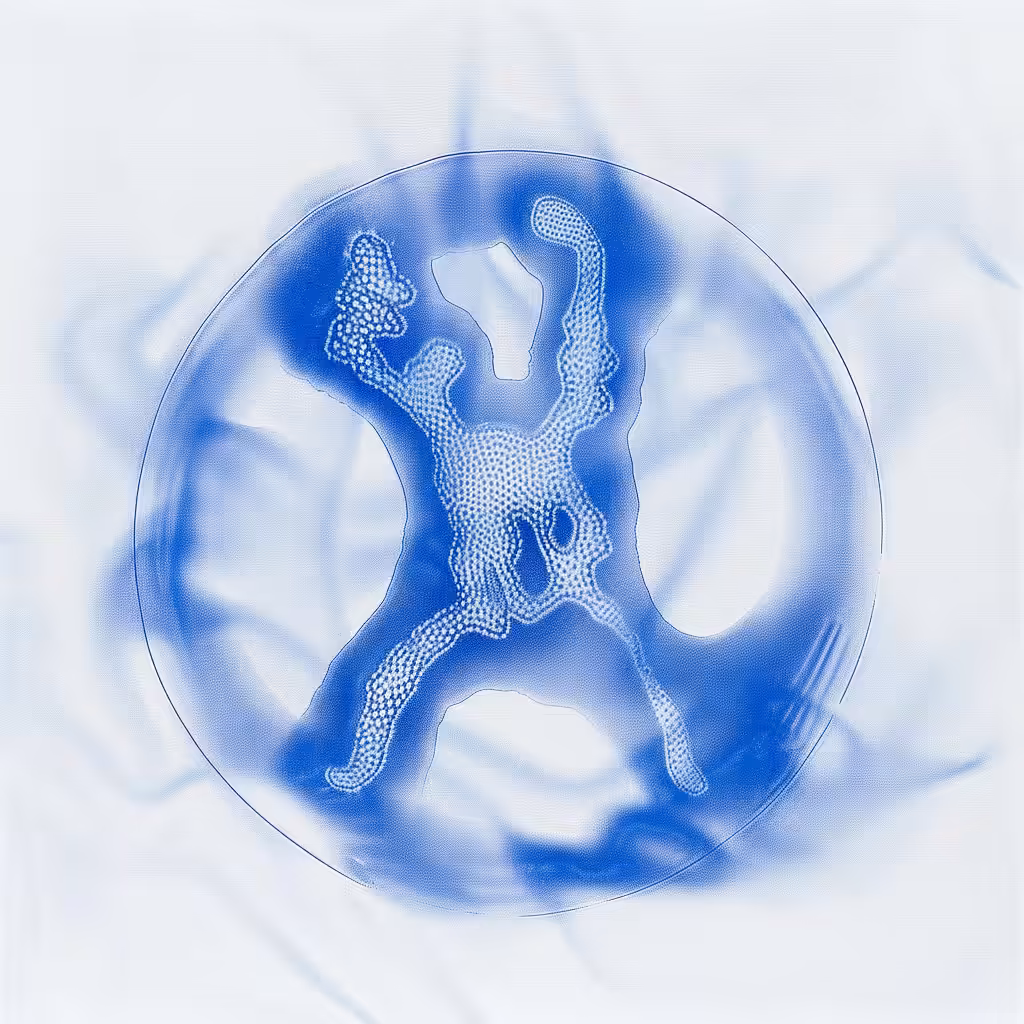 blue being