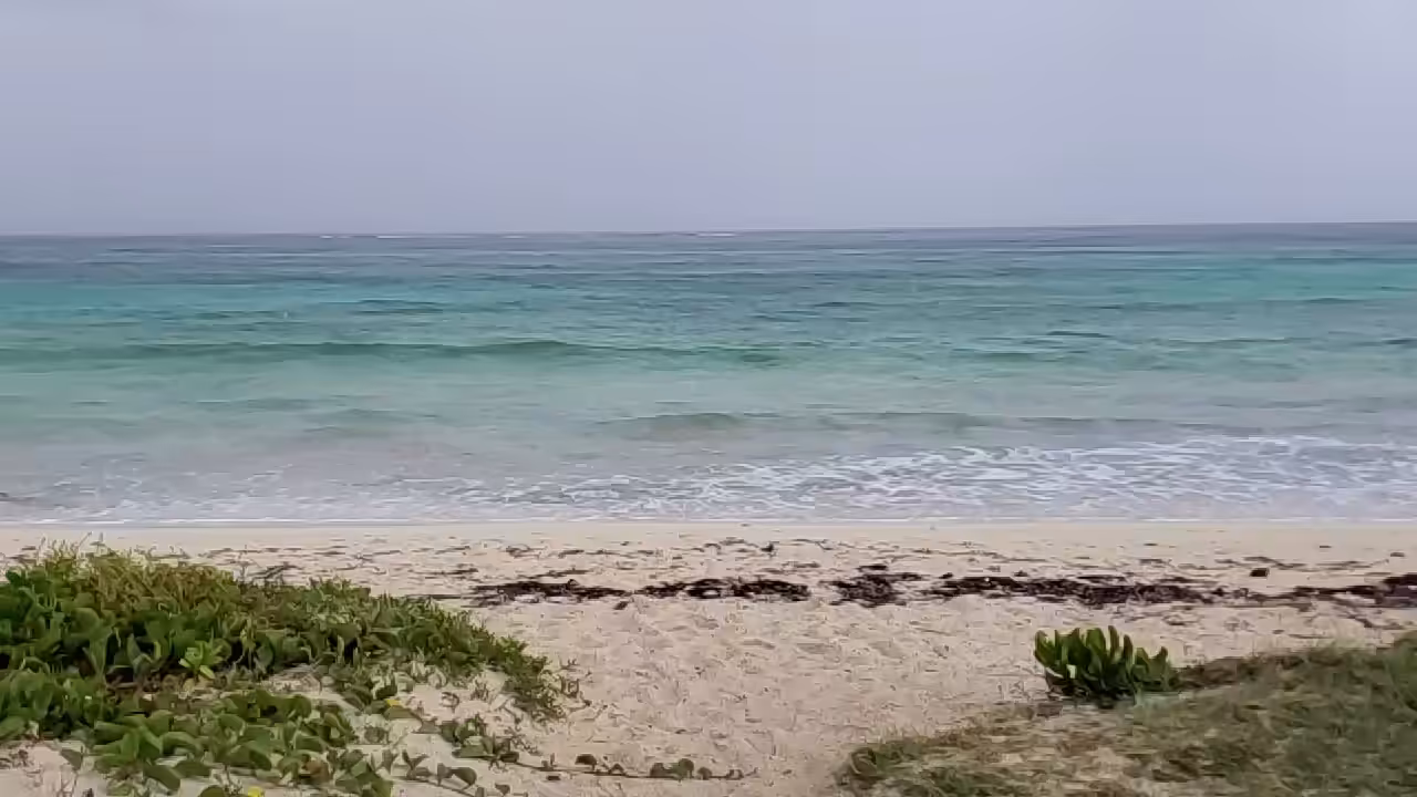 Rain on the Beach