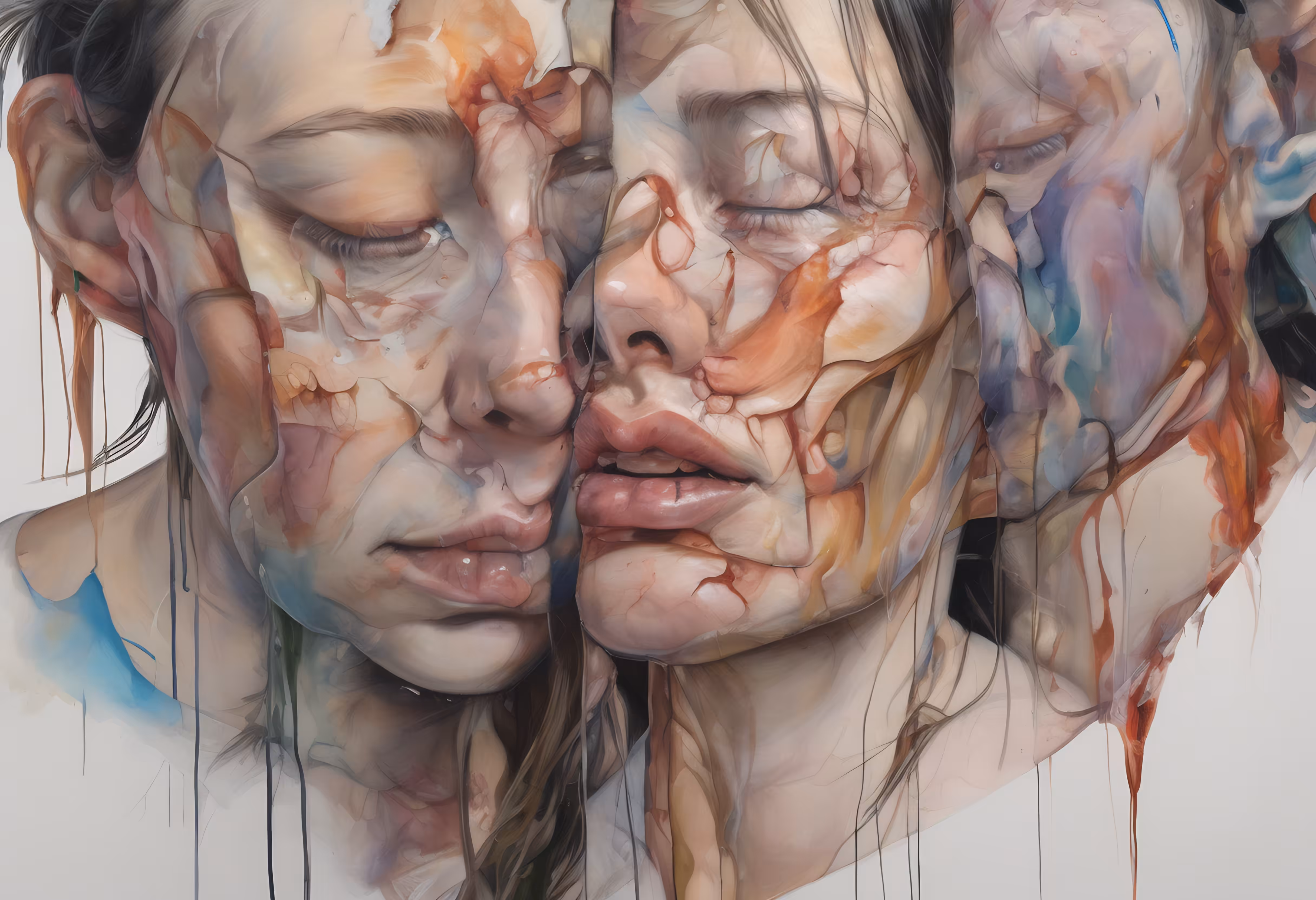 Mirrored Stains of Separation