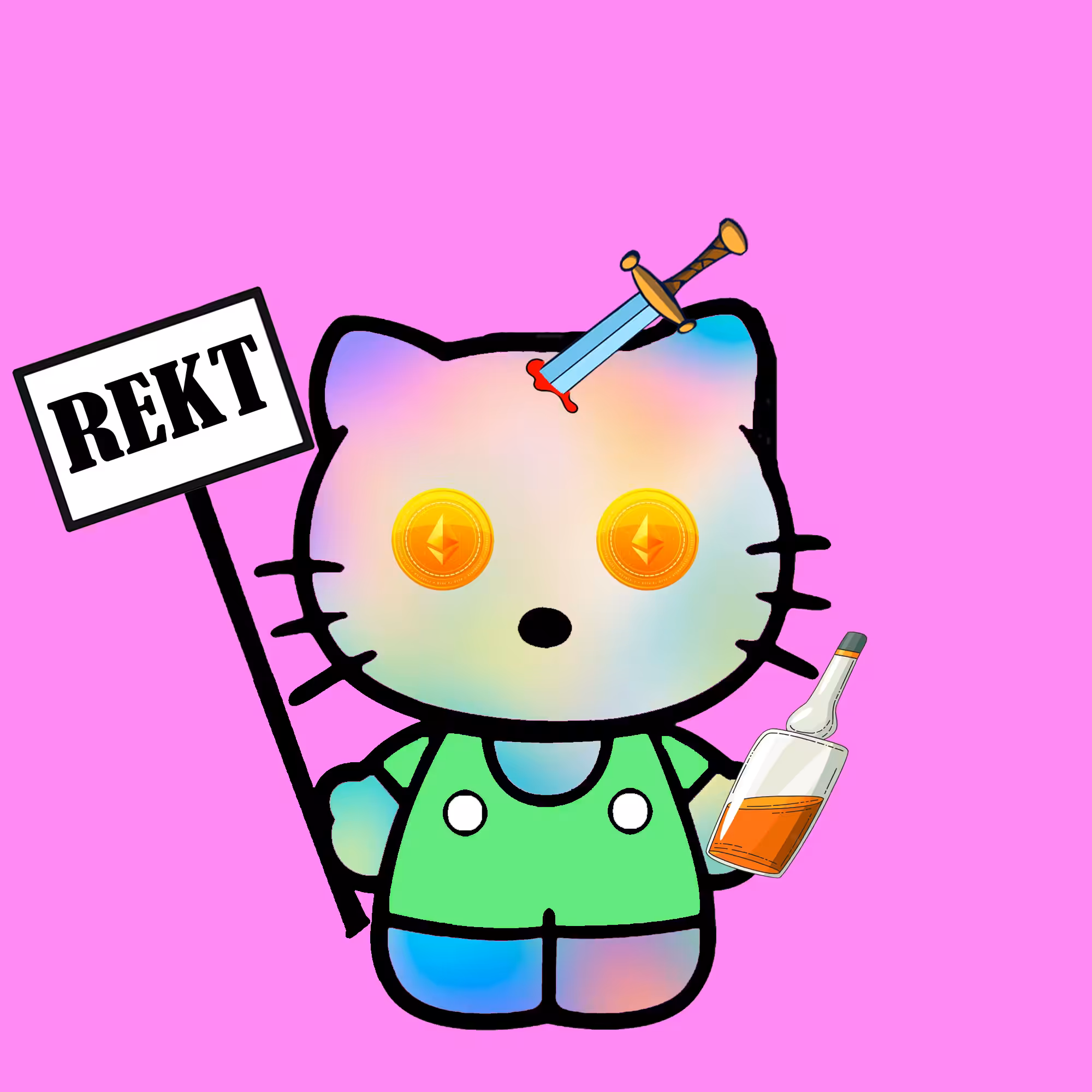Hello Rekt Kitty - 584