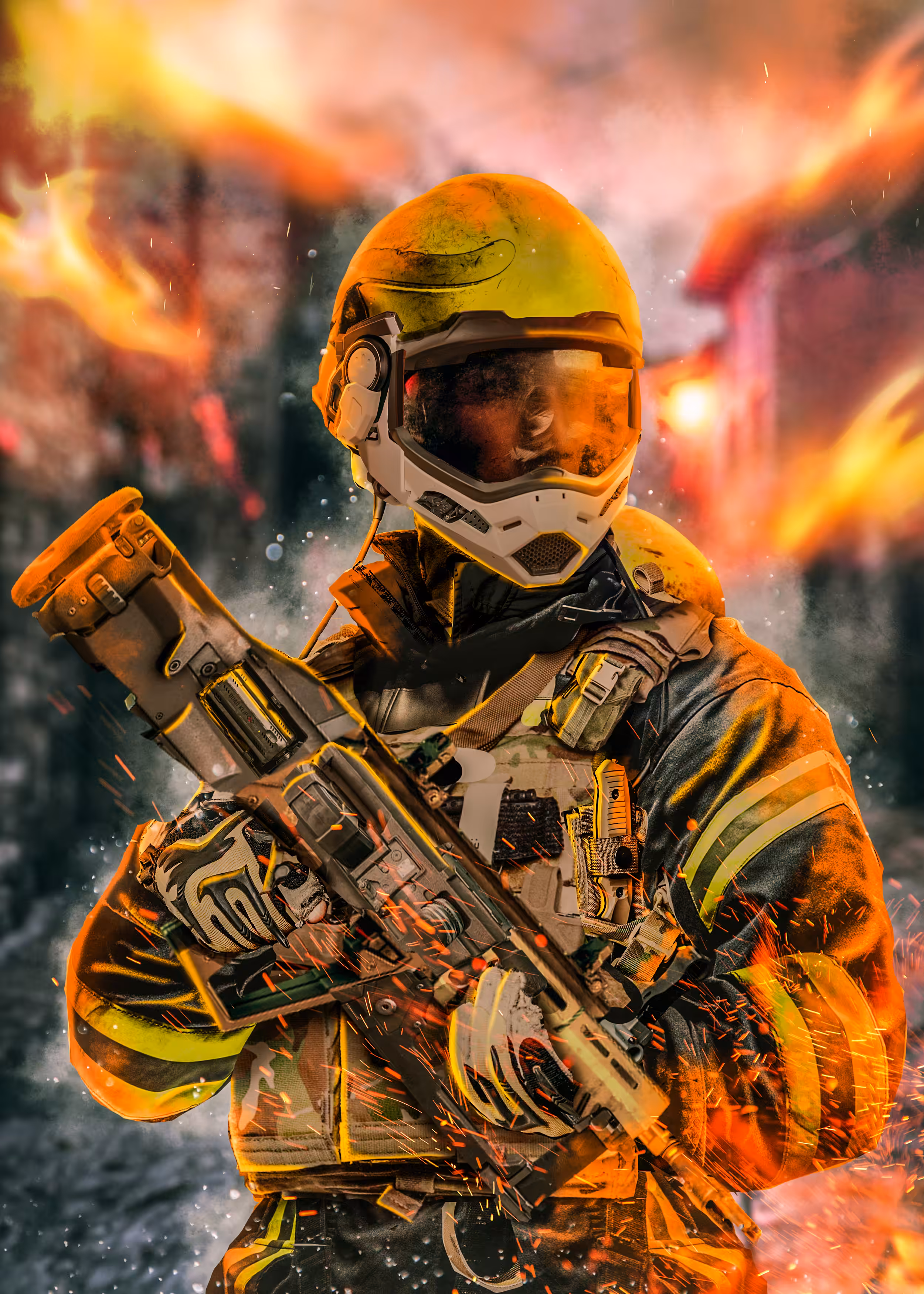 Combat Firefighter