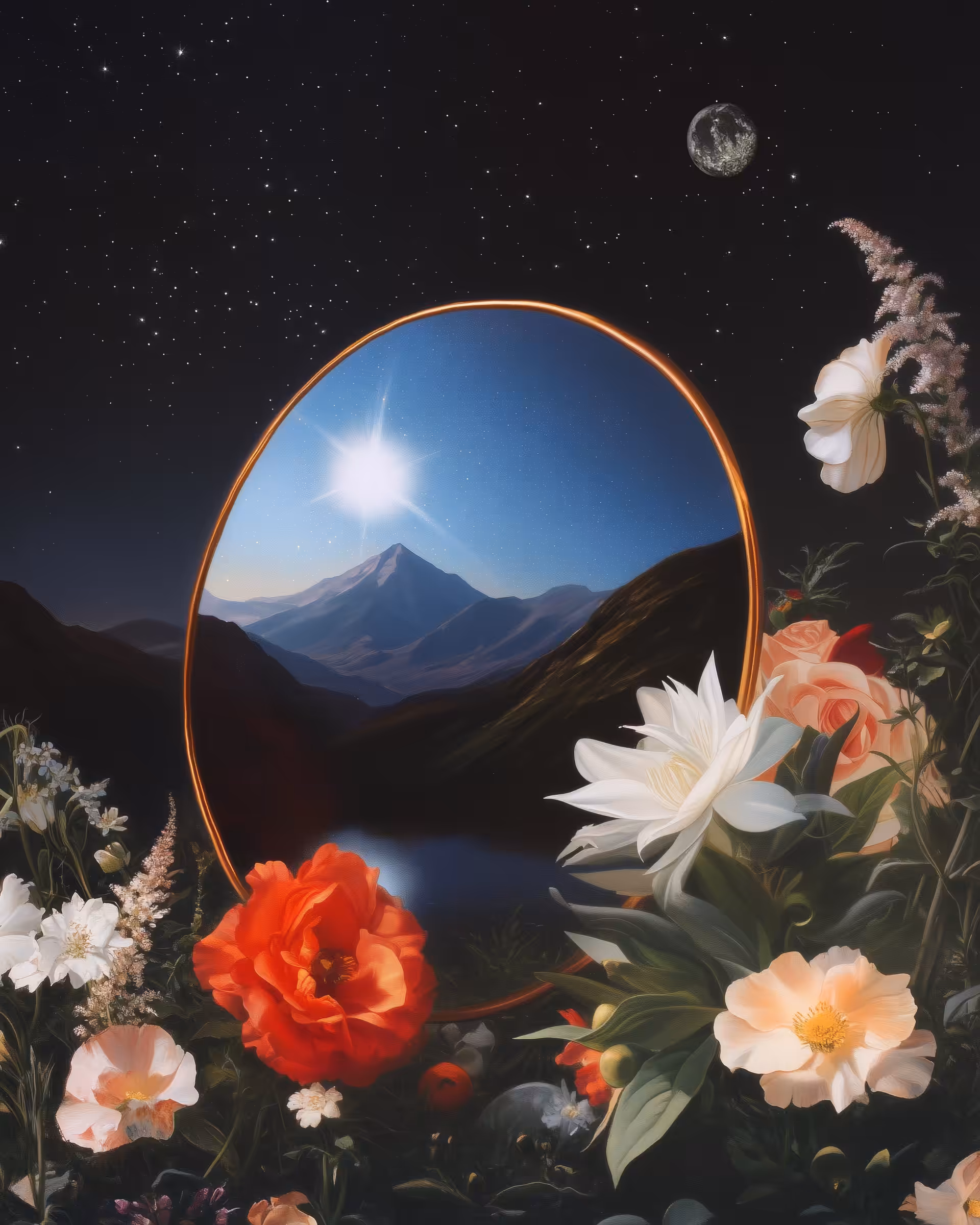 The reflection of the universe