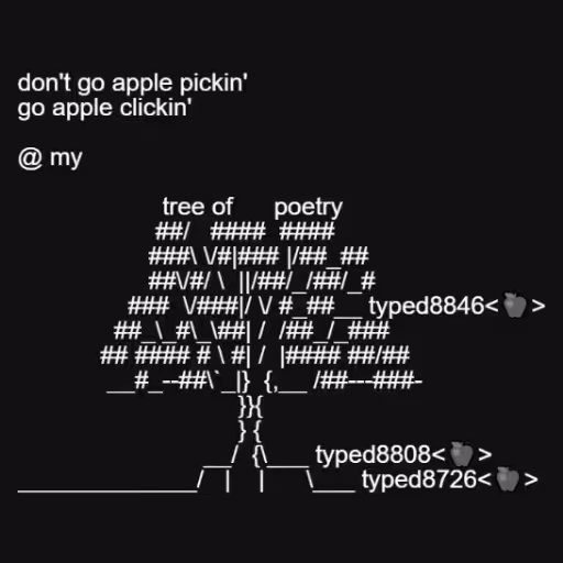 don't go apple picki...