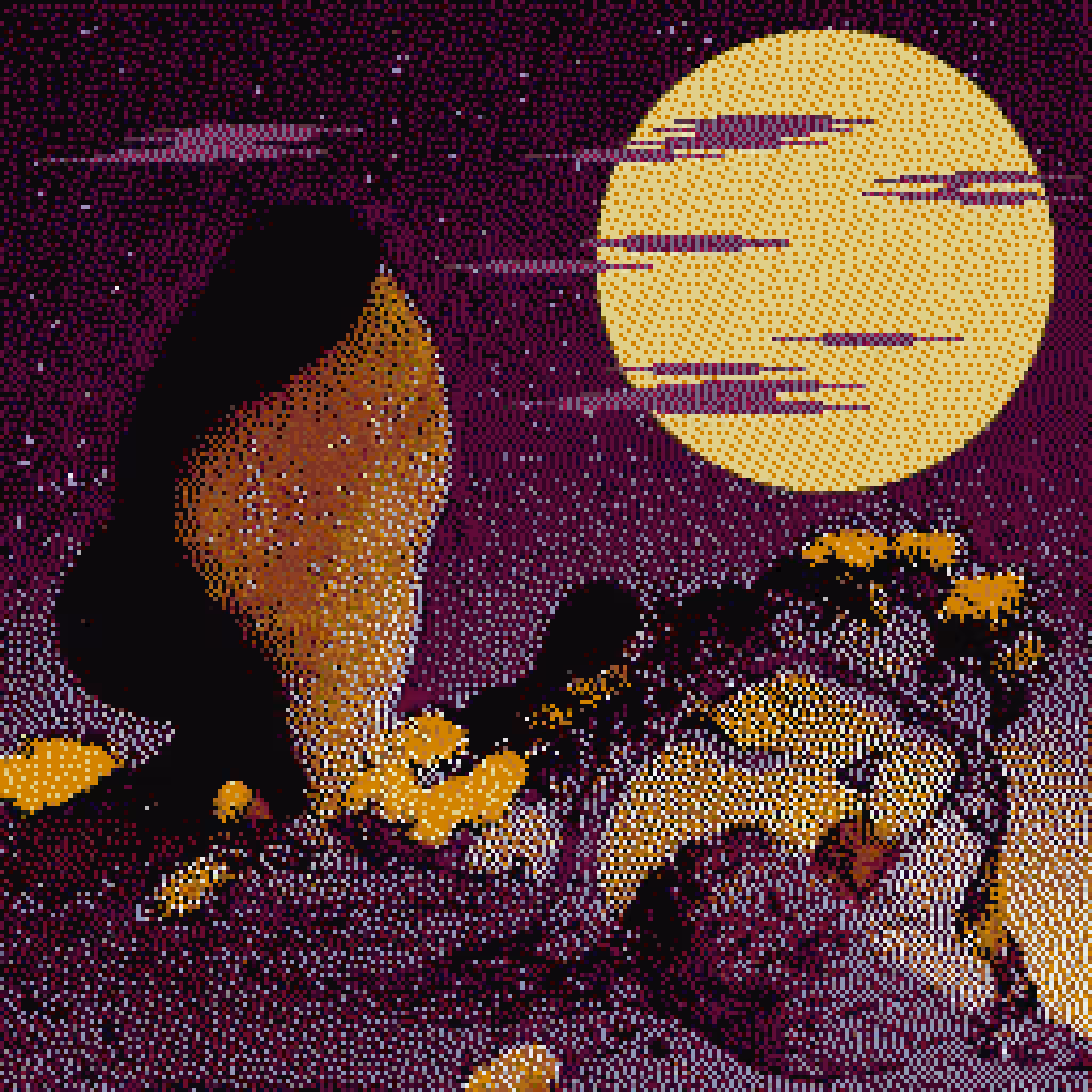 Night Sun peregrination