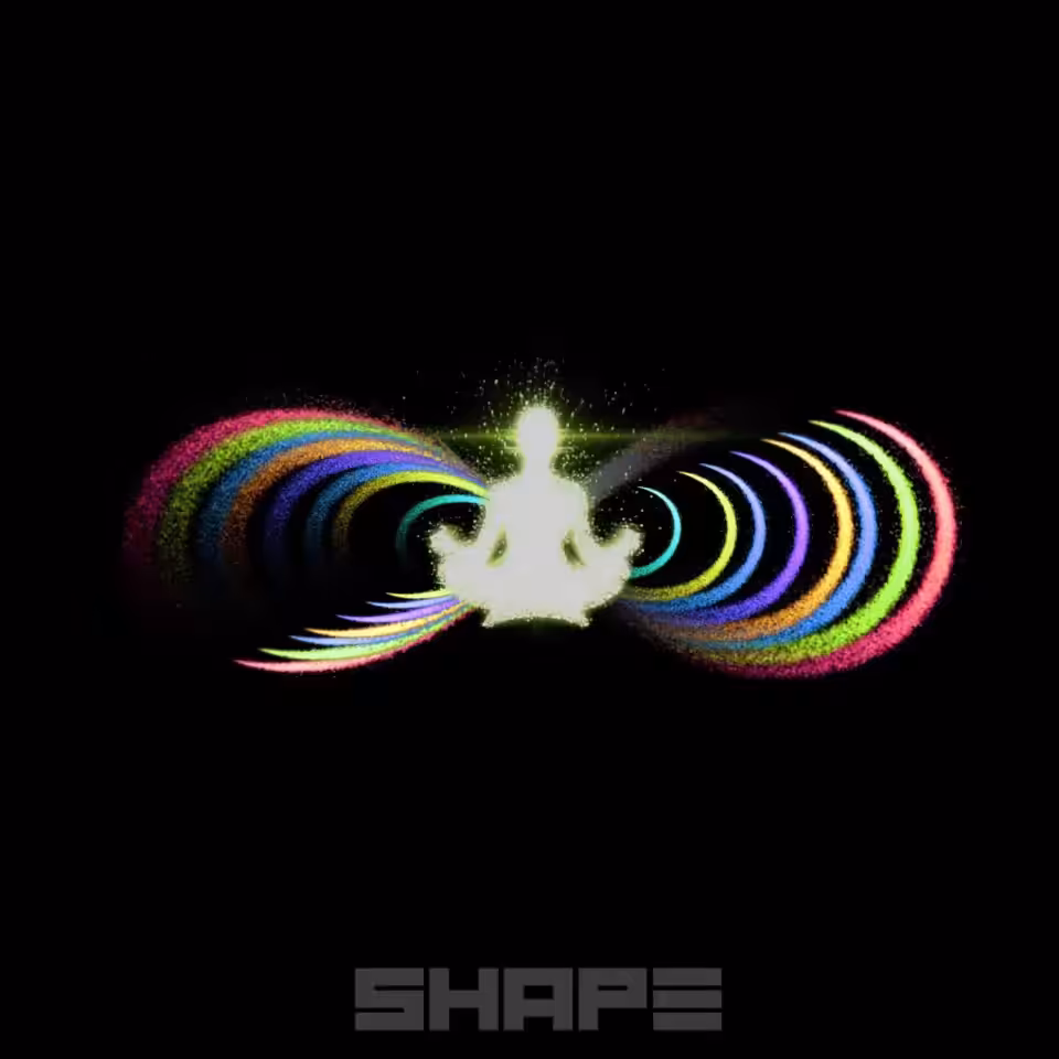 #100 different shapes: #097 - Rainbow Warrior