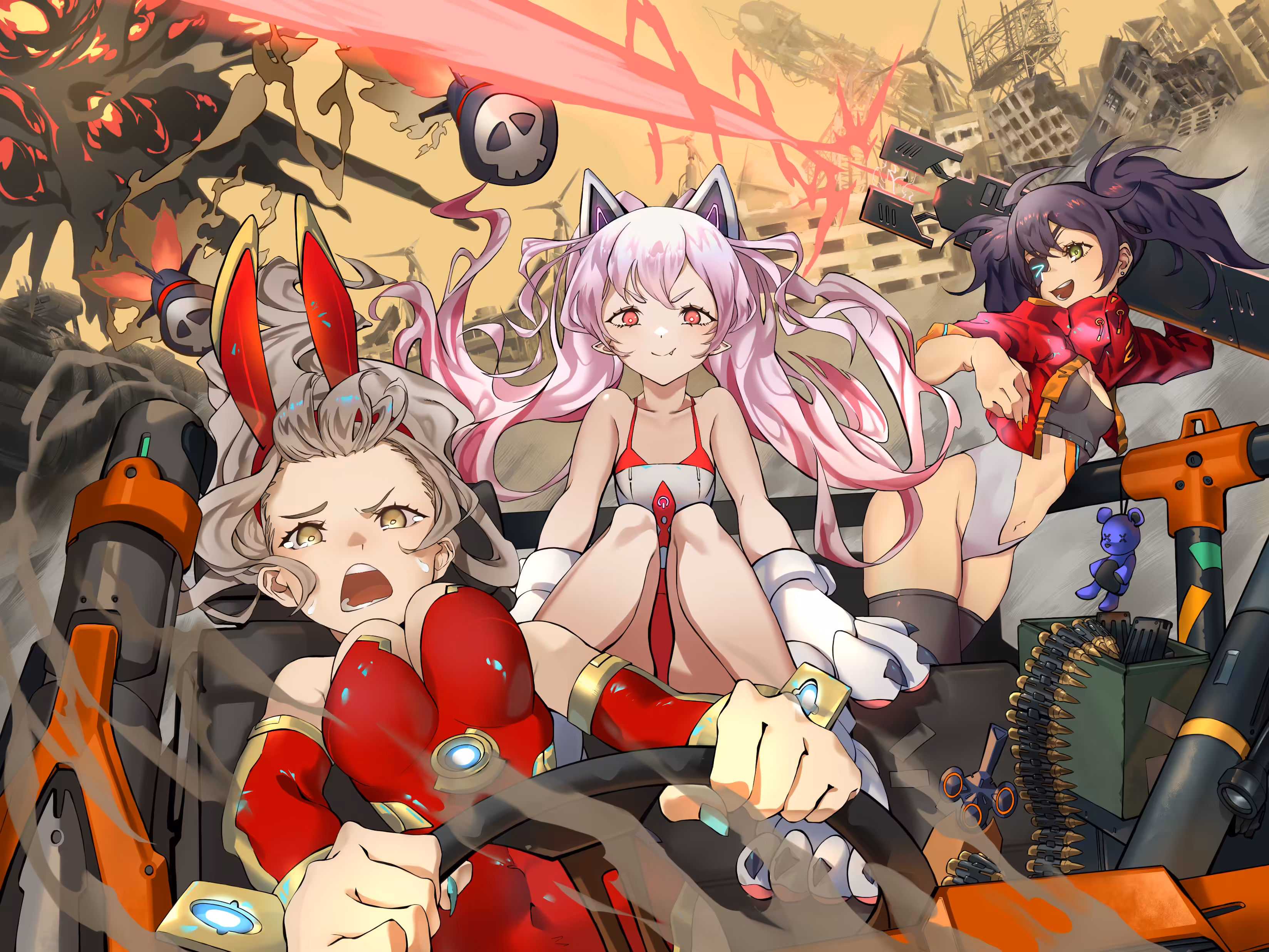 Three in the Wasteland - Scarlet Bullets -