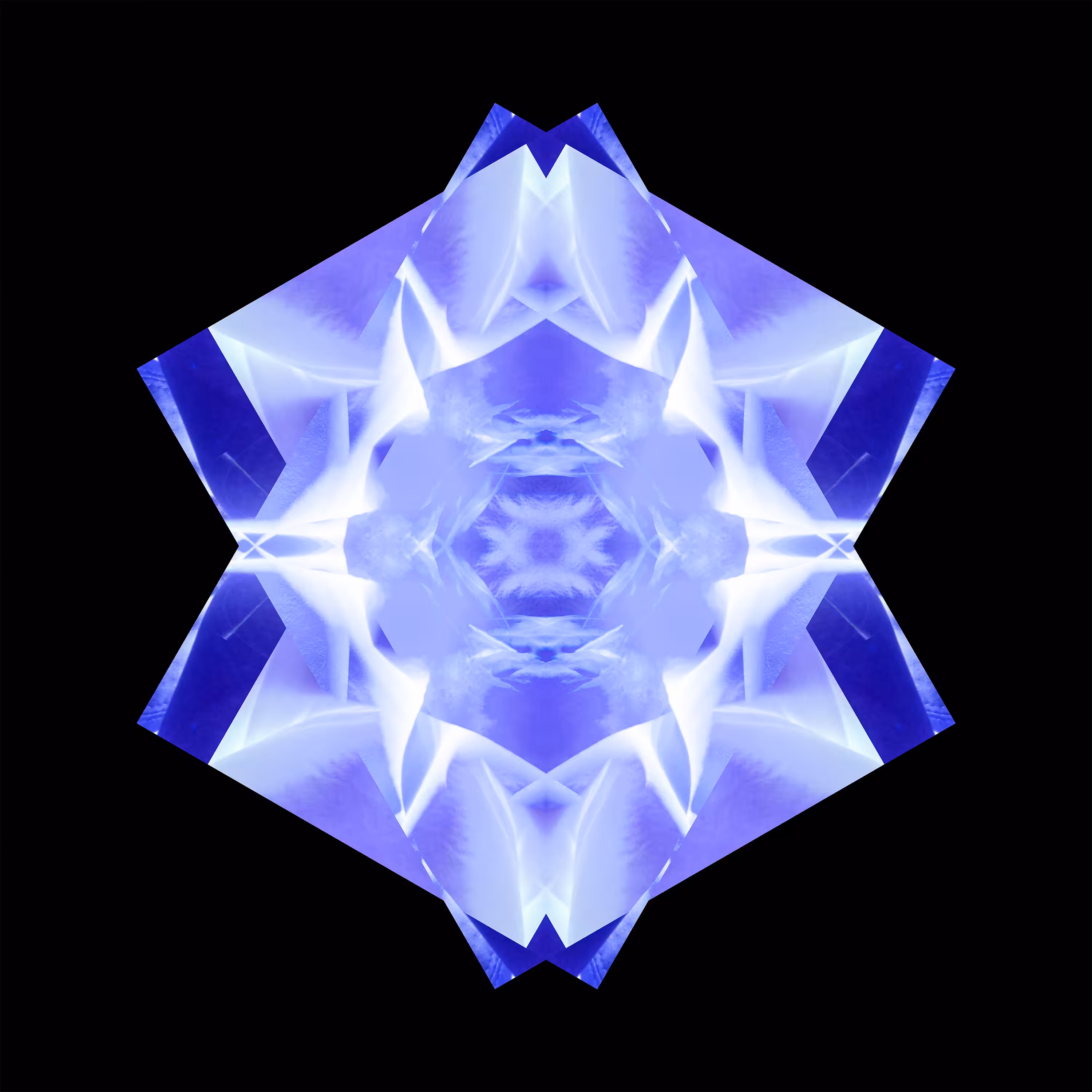 Yin Mandala: Indigo