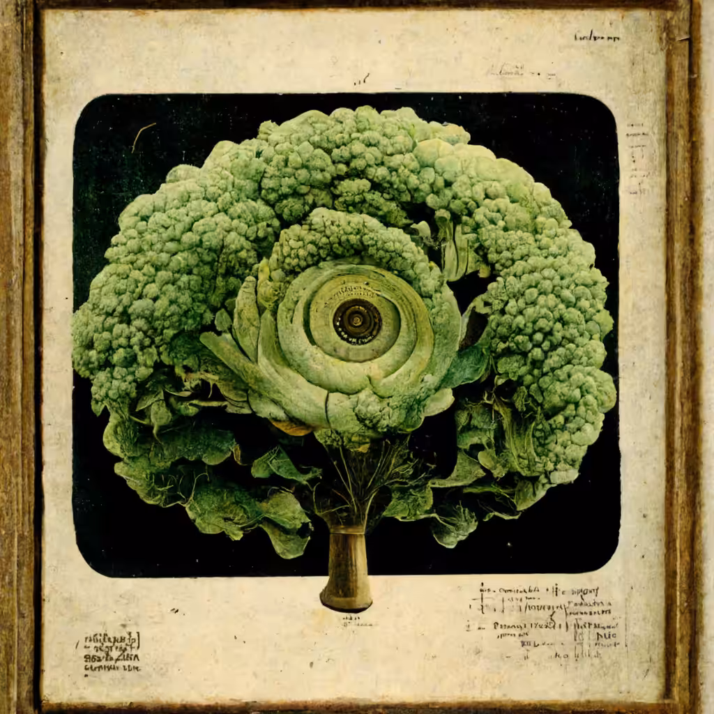 Dans l'oeil du brocoli