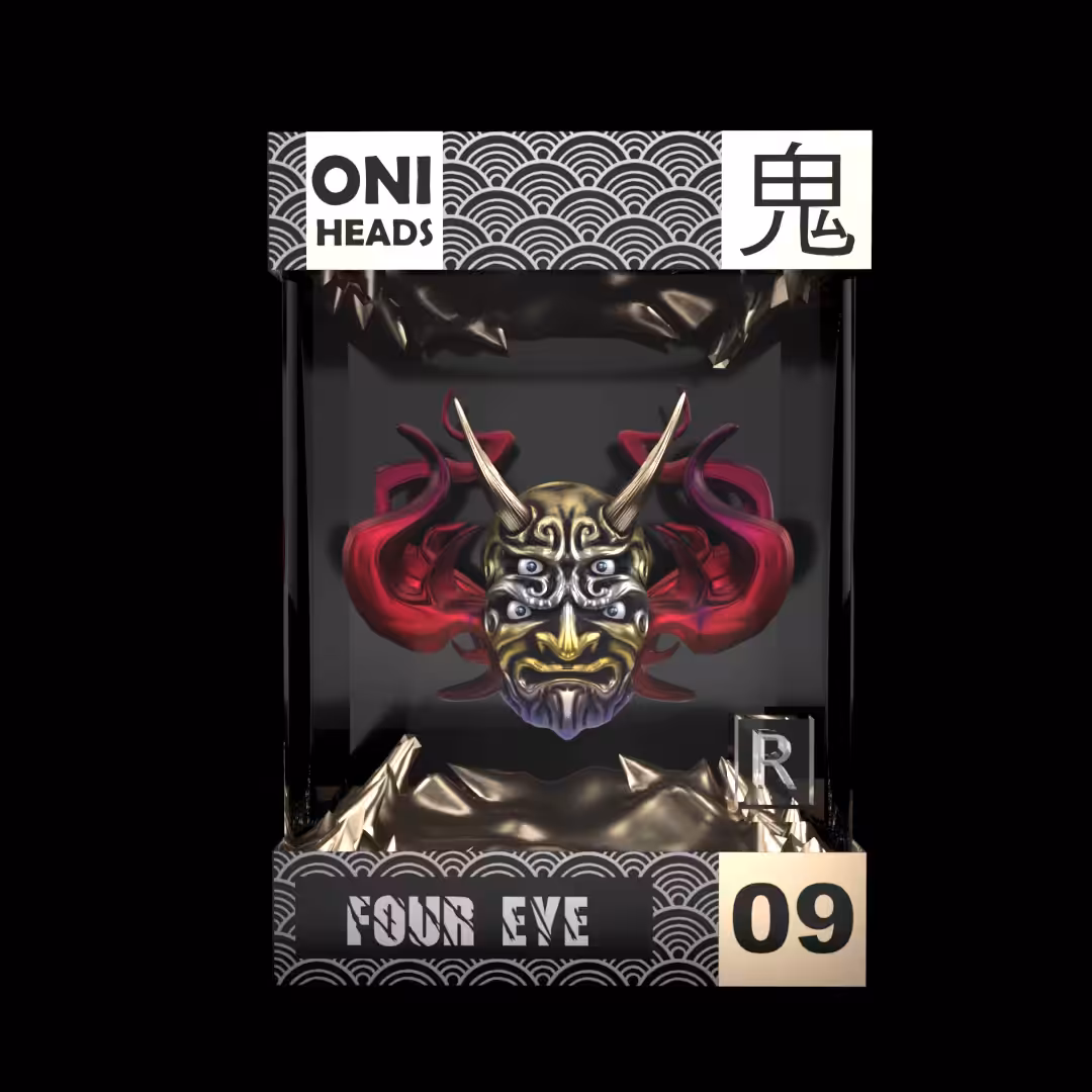 #09 FOUR EYE - ONI HEADS
