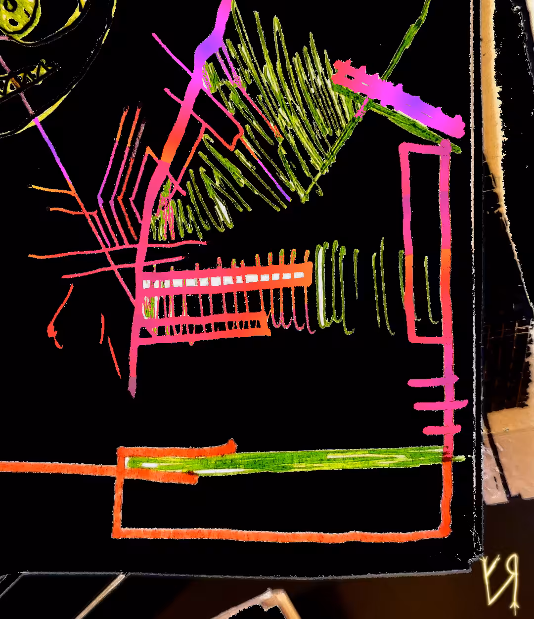 Neon Warrior (From the Future)