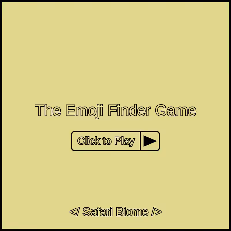 The Emoji Finder Game 🔎 #127