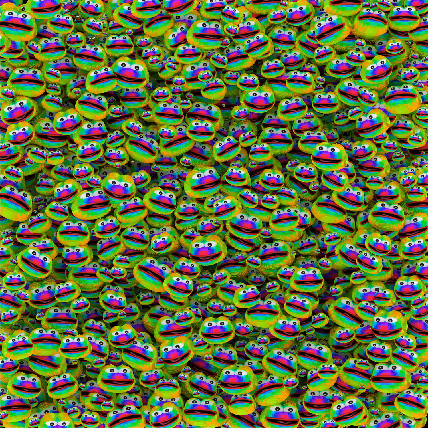 Rare Pepe Infinitely Hypnotic  3/3 🐸🤩