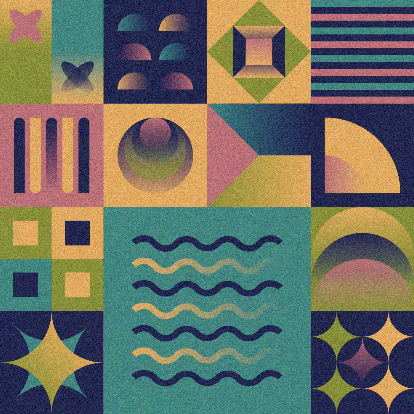 Shadient Grids #25