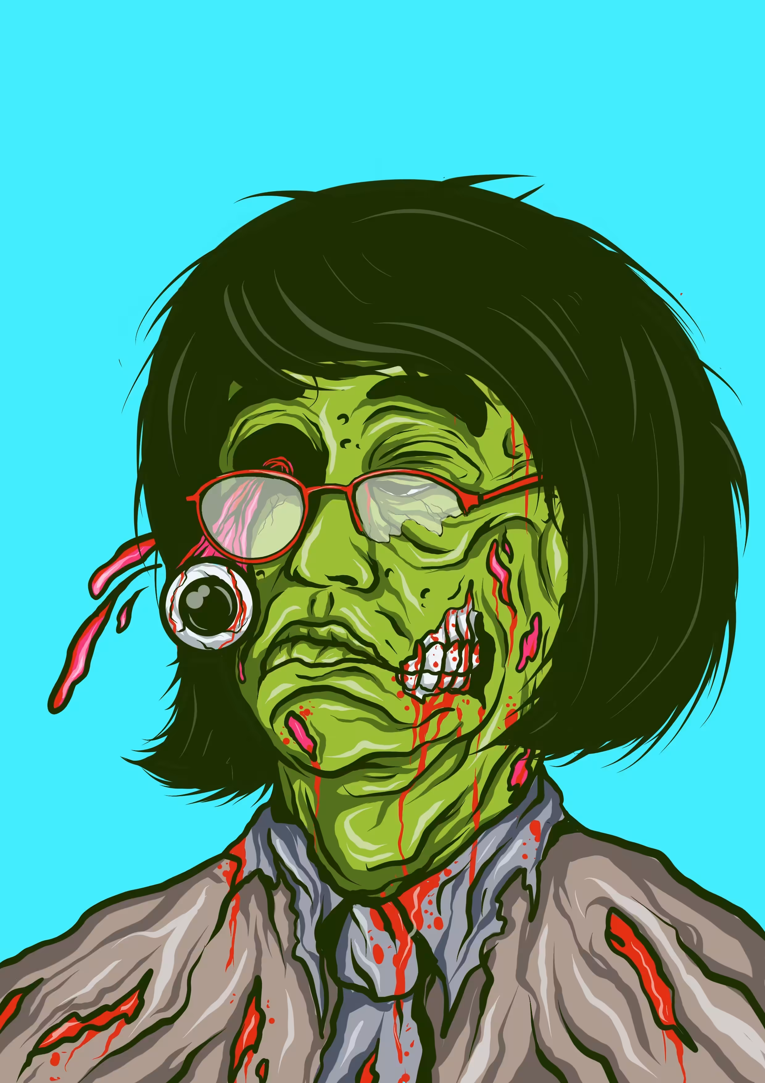 Satoshi Naughty Zombie #005