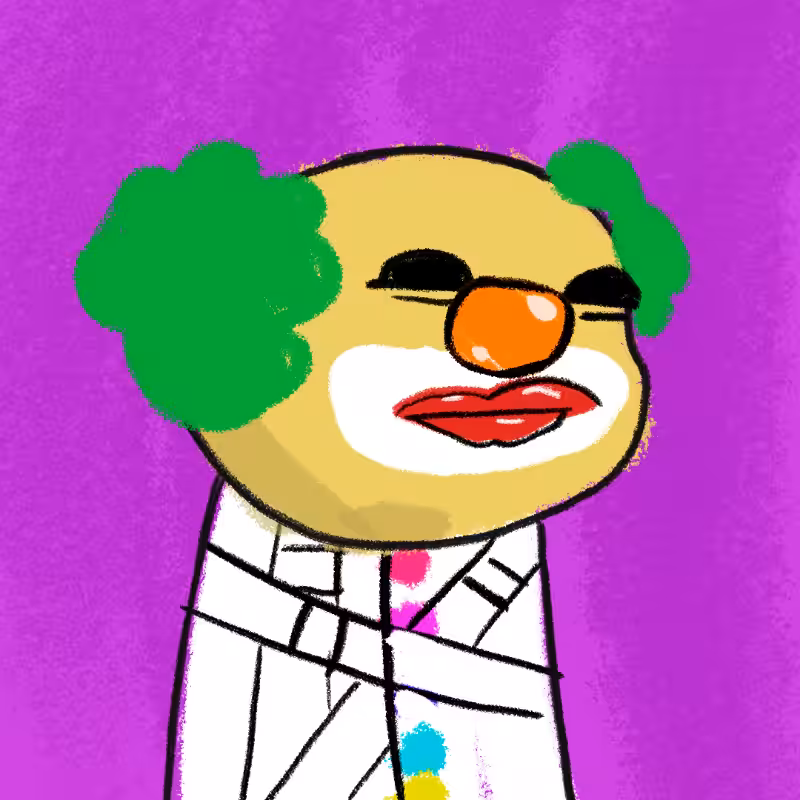 Peculiar clown #16