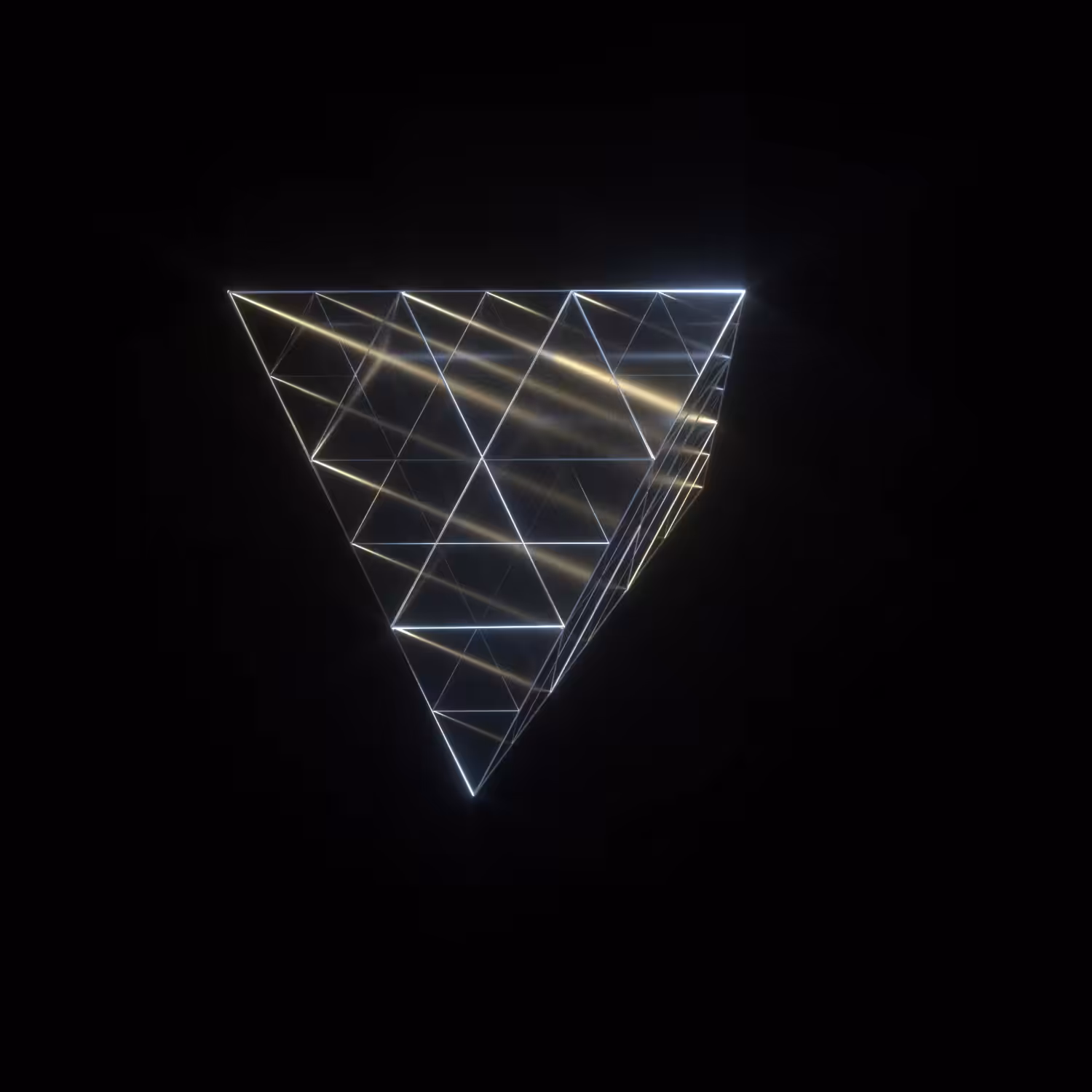 Polyblock - Tetrahedron (Transparency)