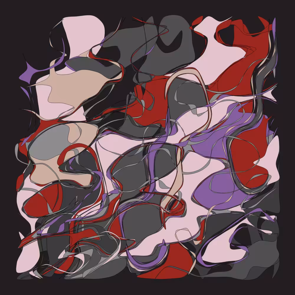 Geometric colorful shapes 3 #140