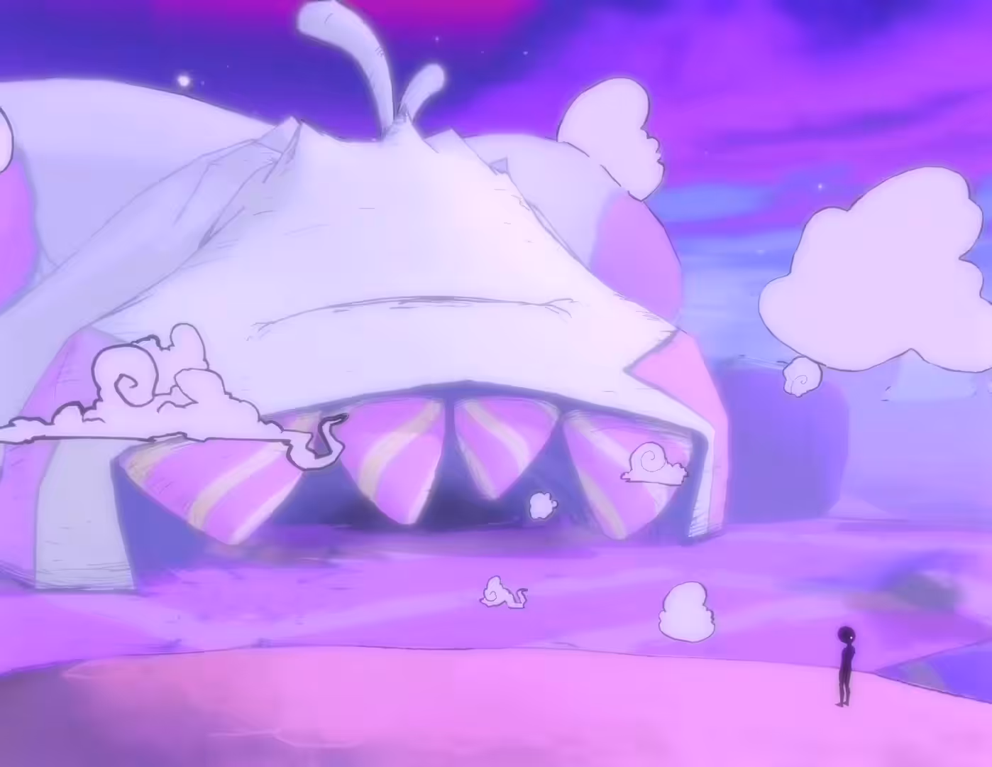 staring