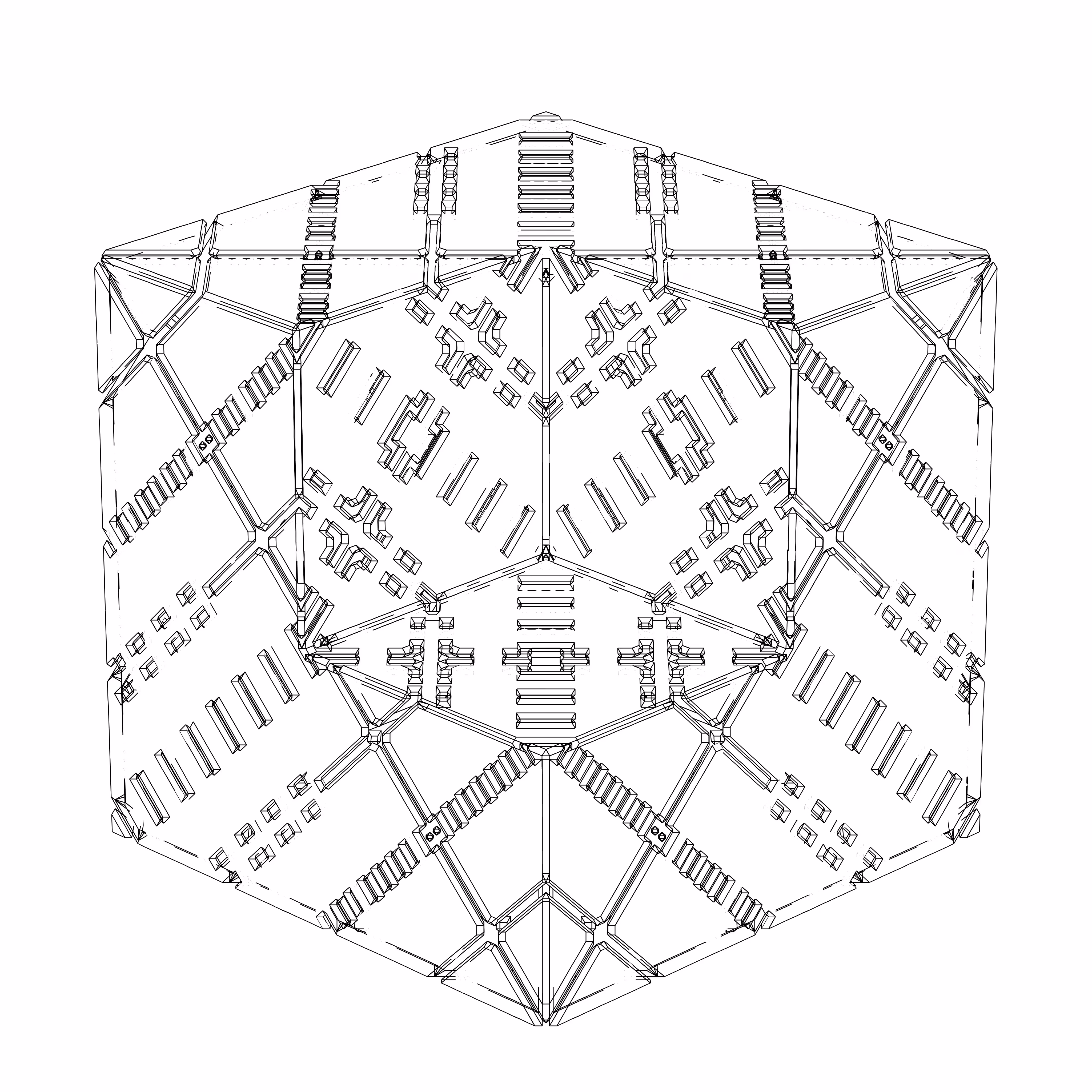 LL21 Alien Art Cube #592