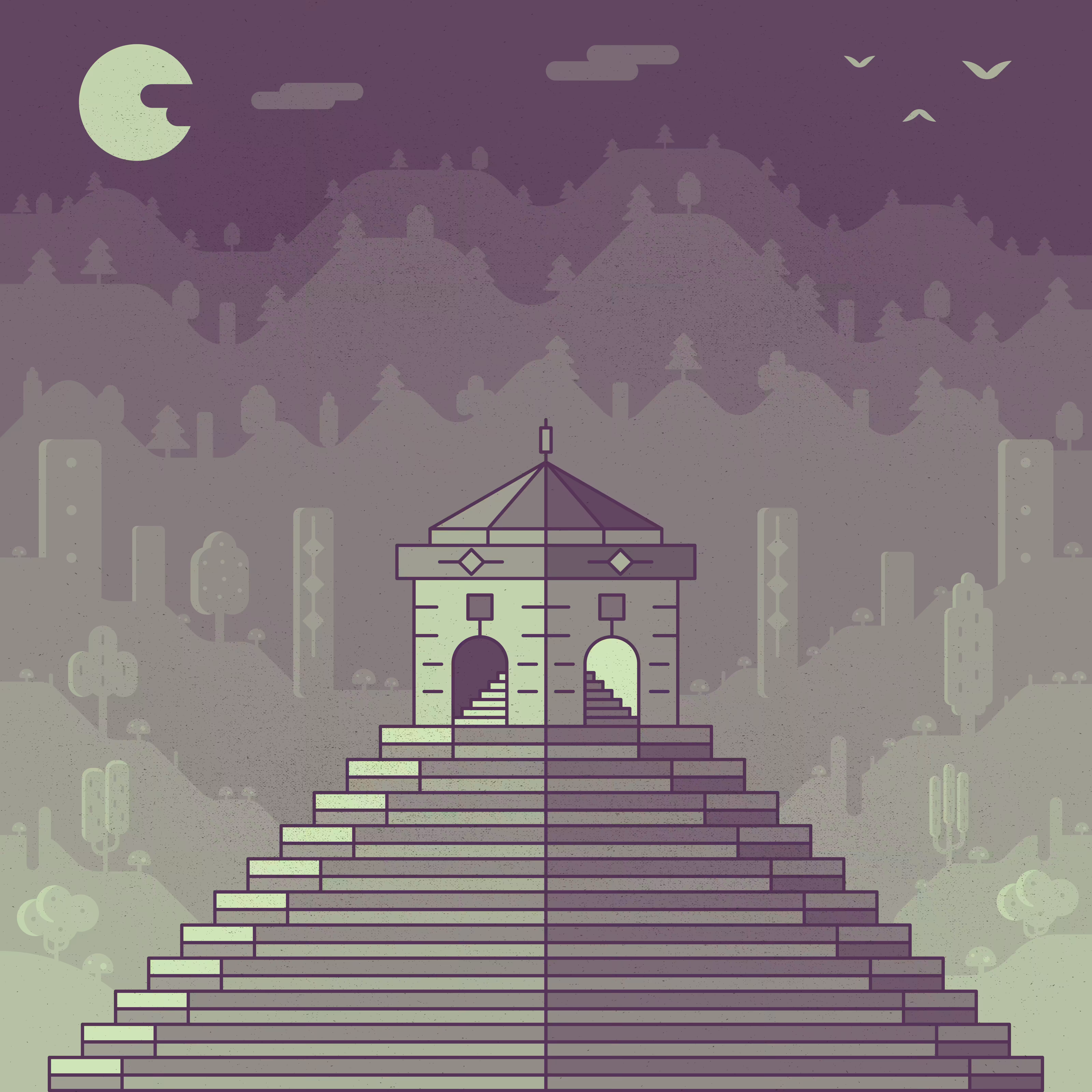 Tomb and Rocks 
