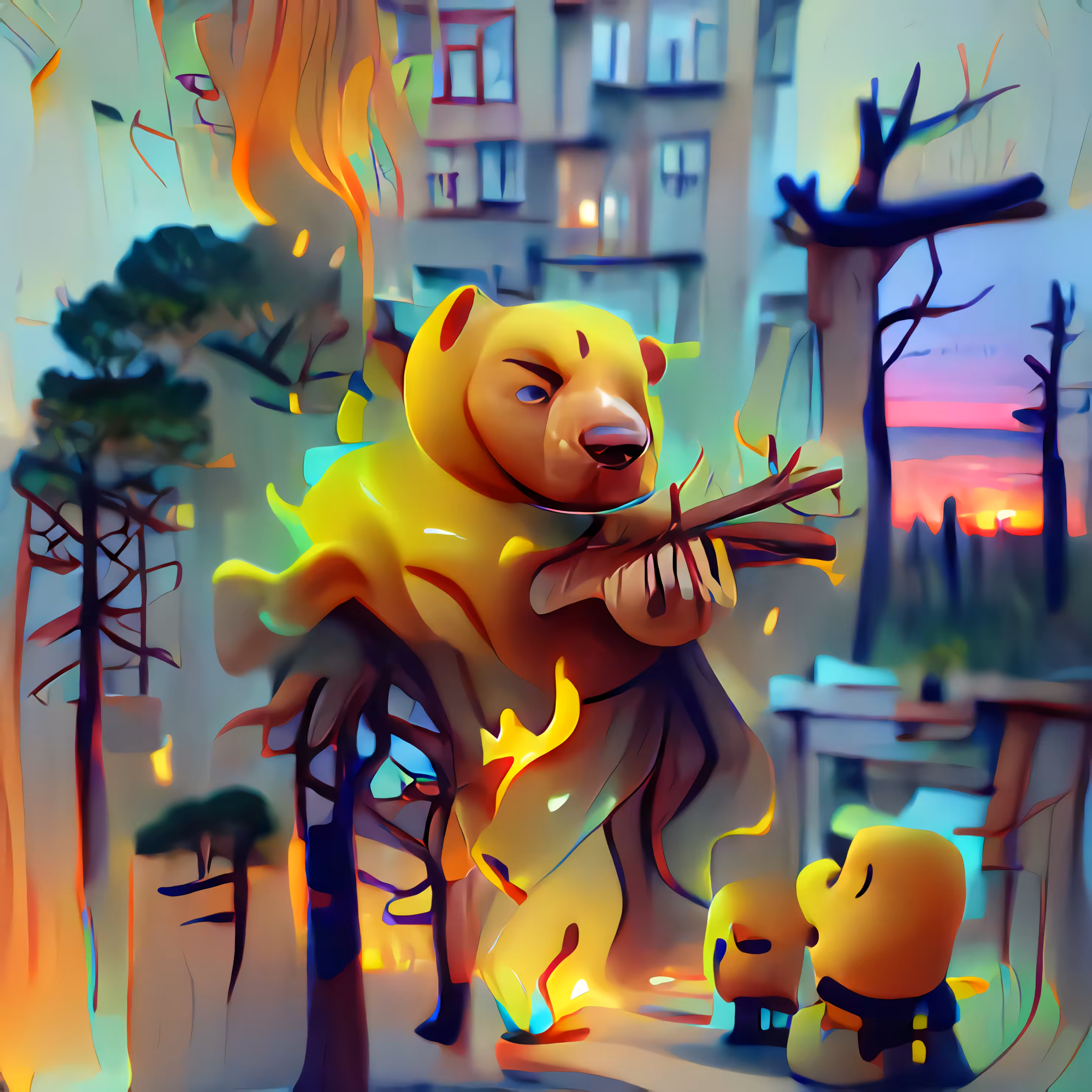 Yellow Bear 0414