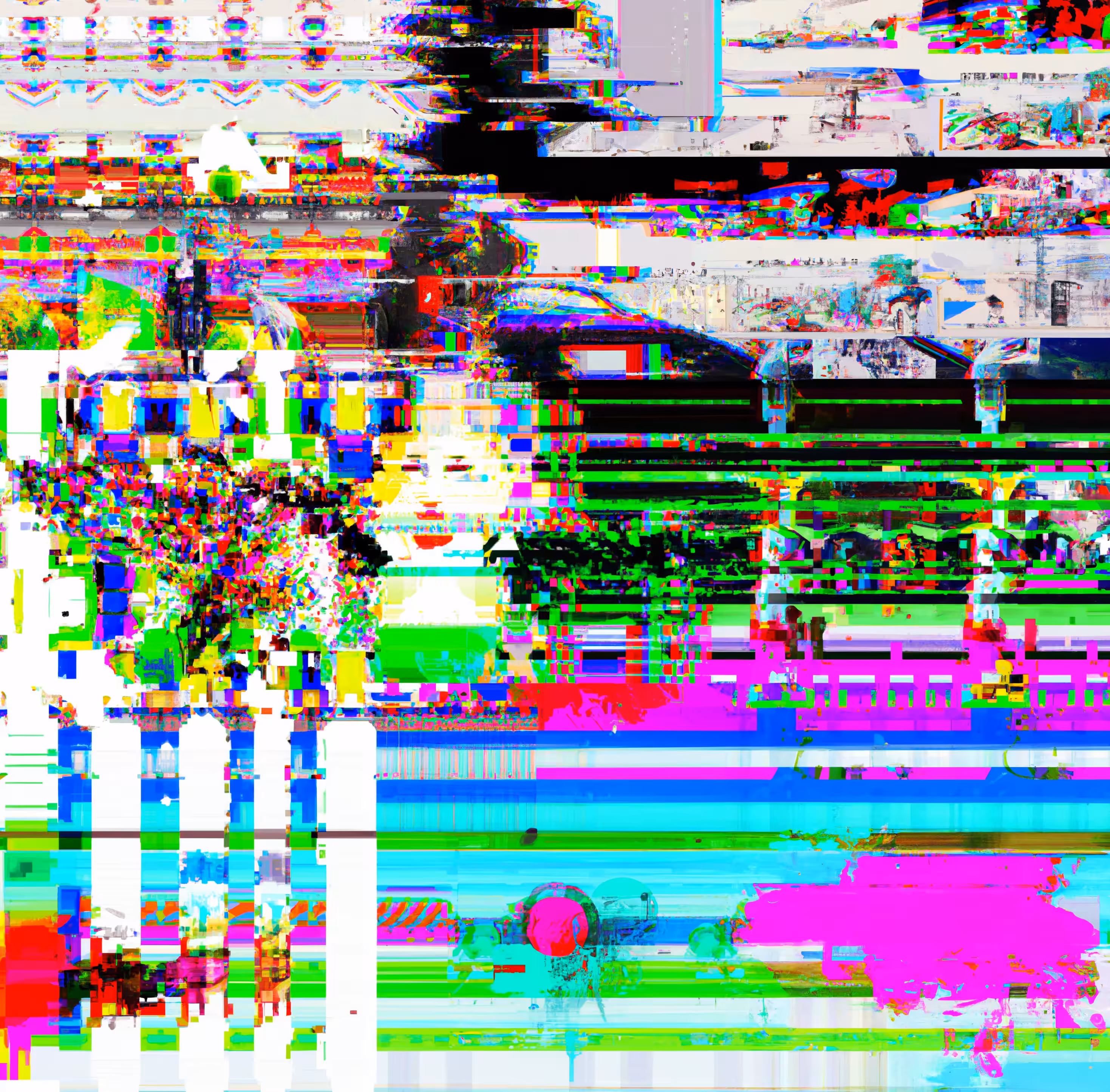 NFT Poet: Glitch March