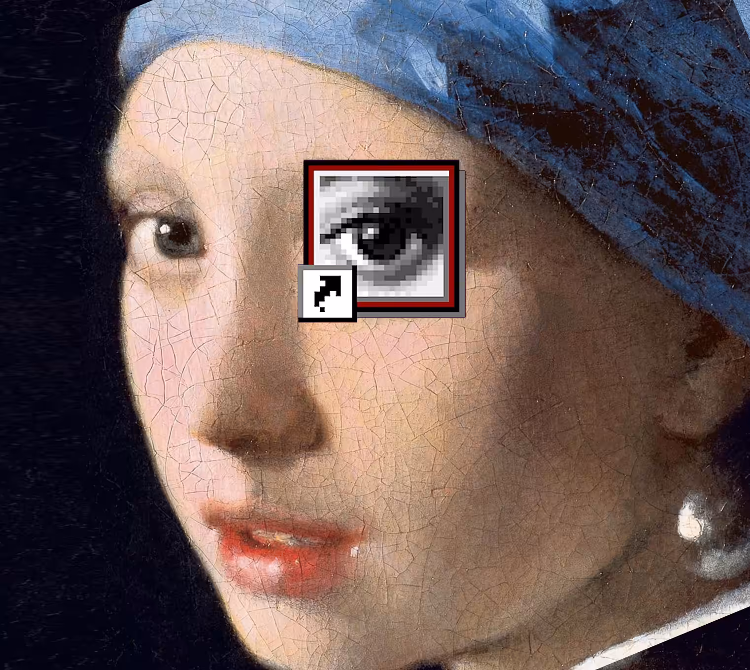Girl with Photoshop