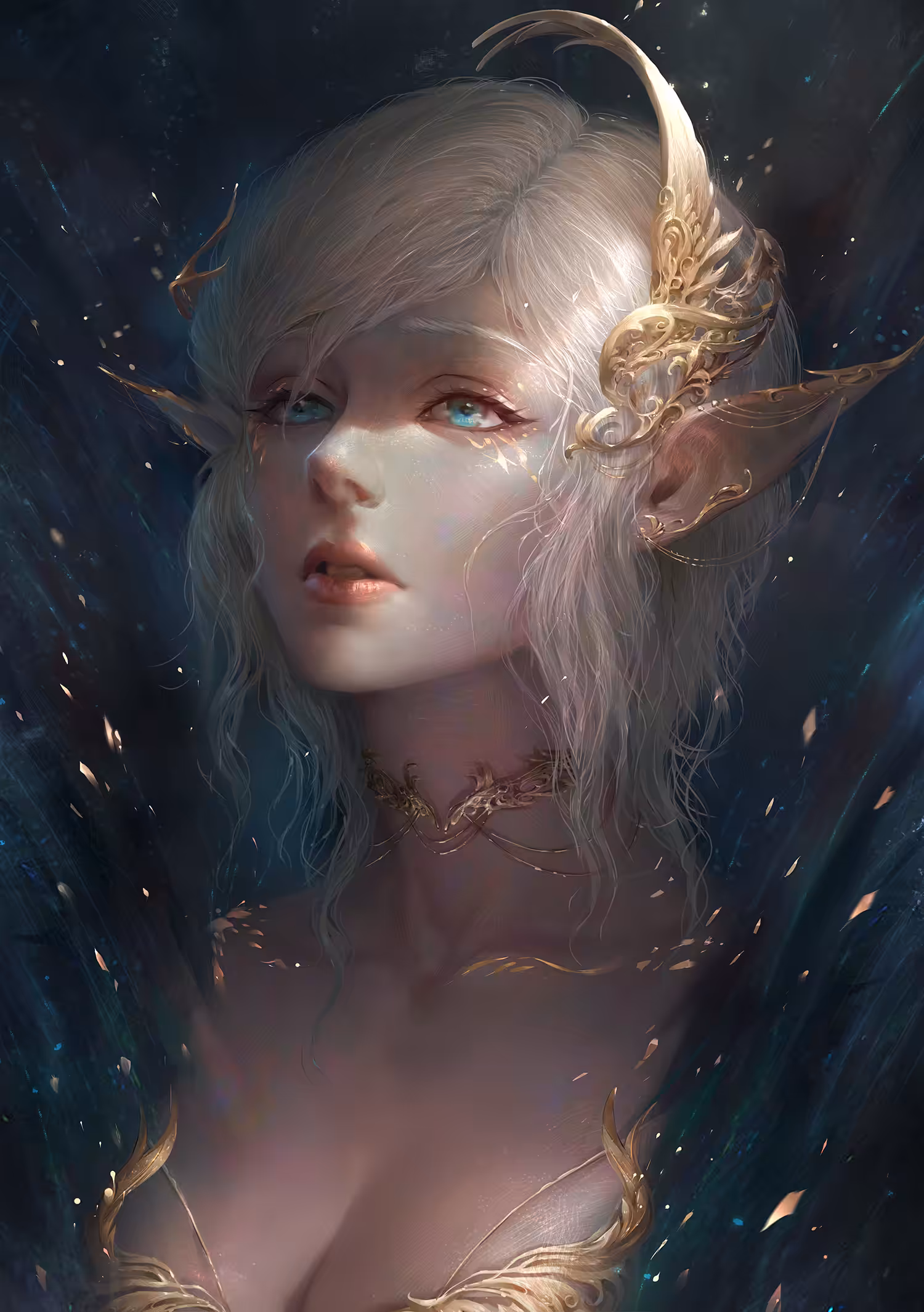 Golden dust