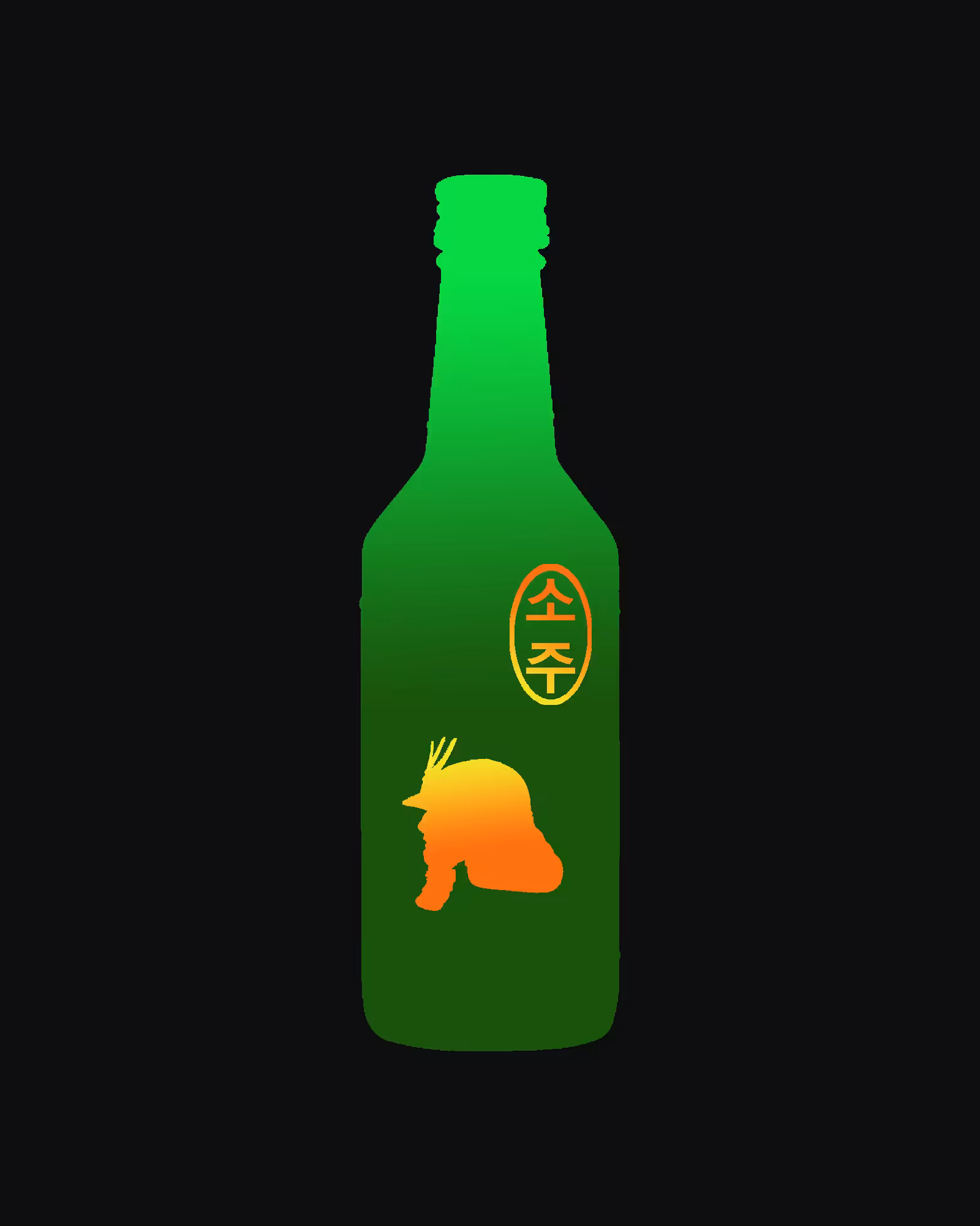 Soju Samurai Bottle 2 of 12