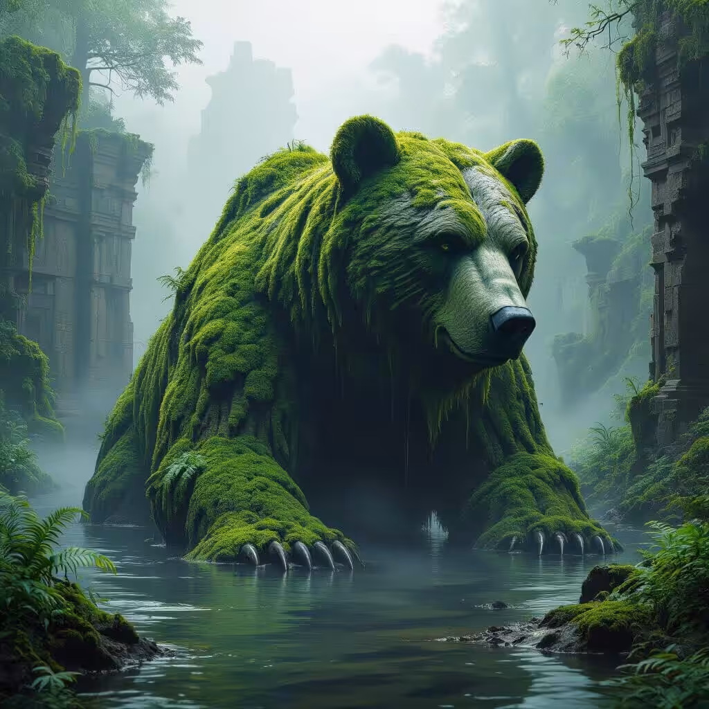 Bear Statue 1