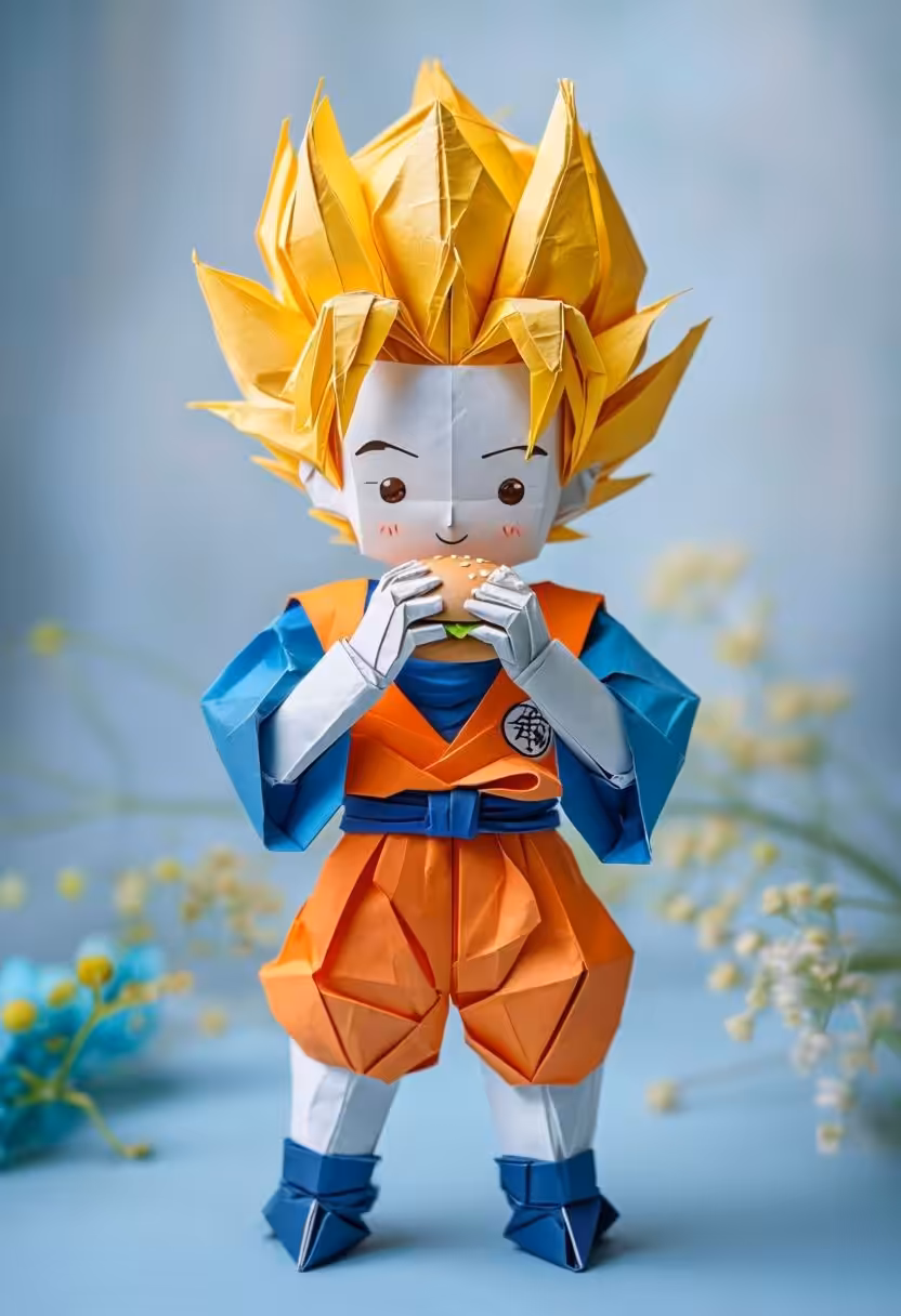 Super Saiyan Cheeseburger