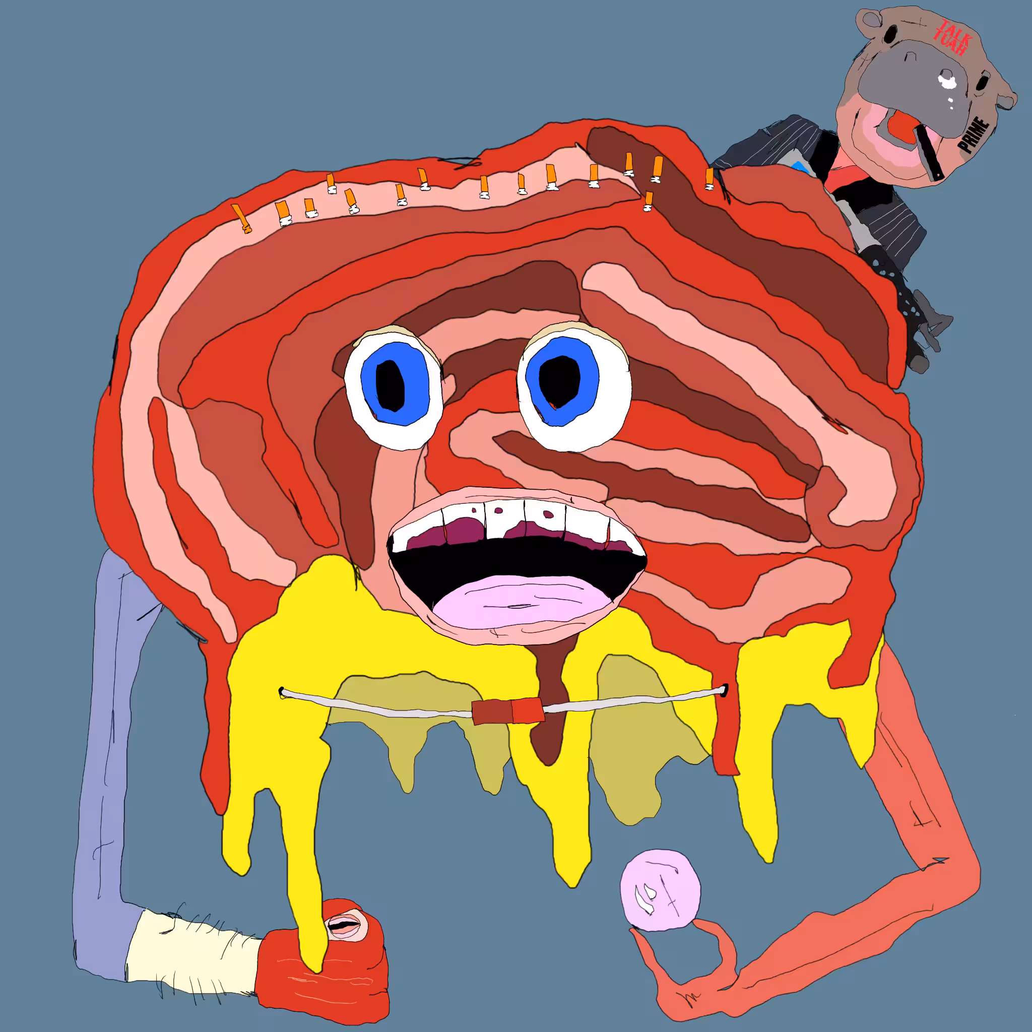 gristle buddeez worldwide: buddee #13
