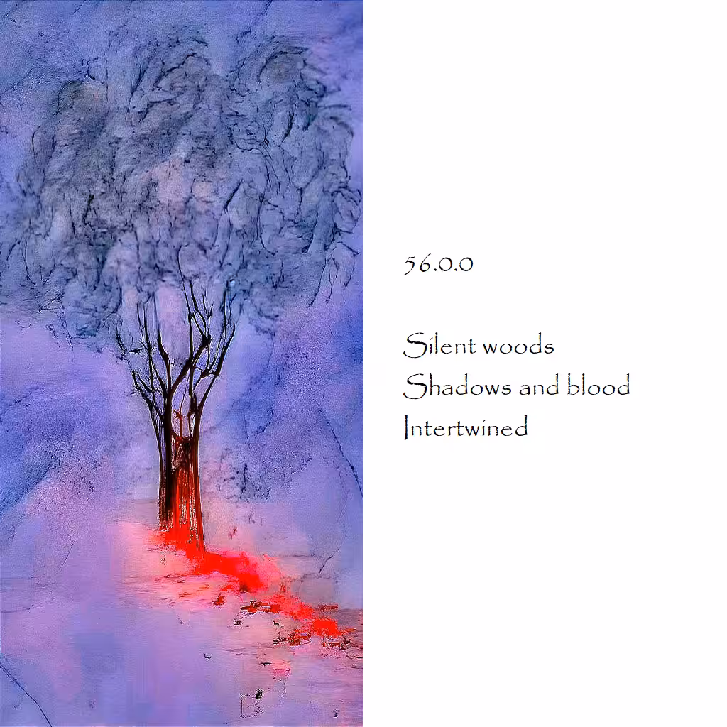 千俳句と俳画 --  1k Haiku and Haiga: Haiku&Haiga_56.0.0