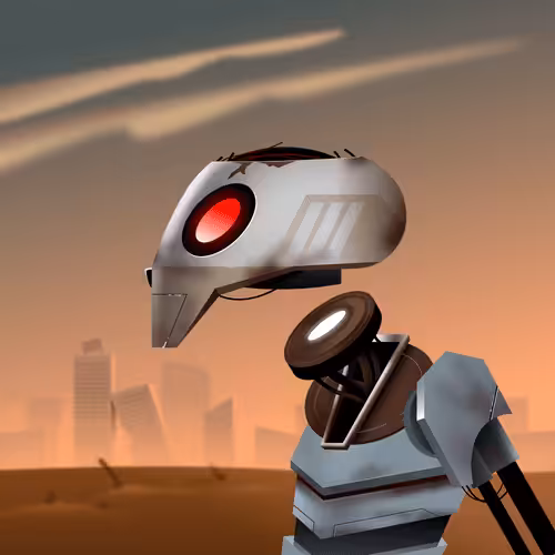 Savage Droids: THEOS Strategy Droid B-0405