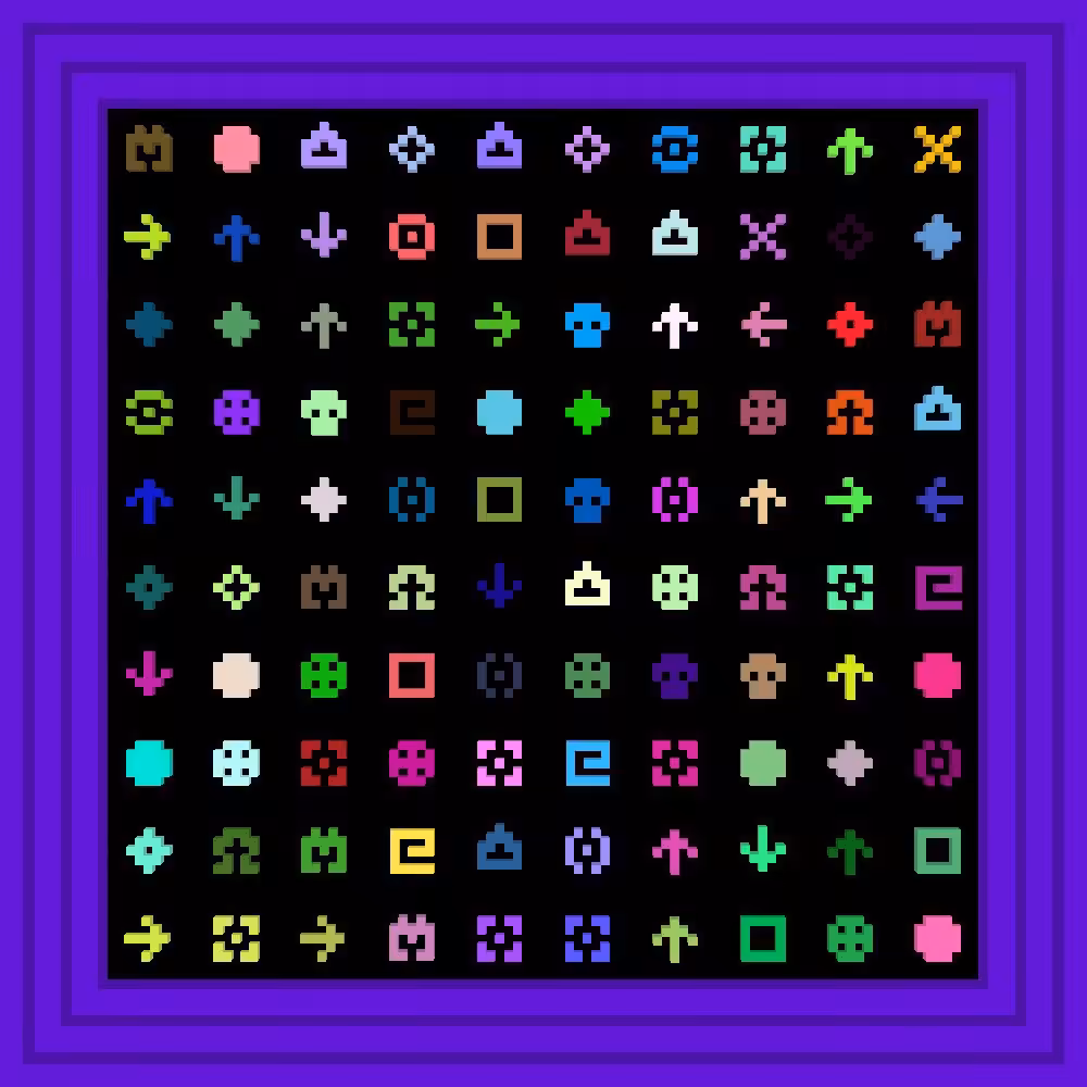👾 :: Procedural Symbols #34/1000
