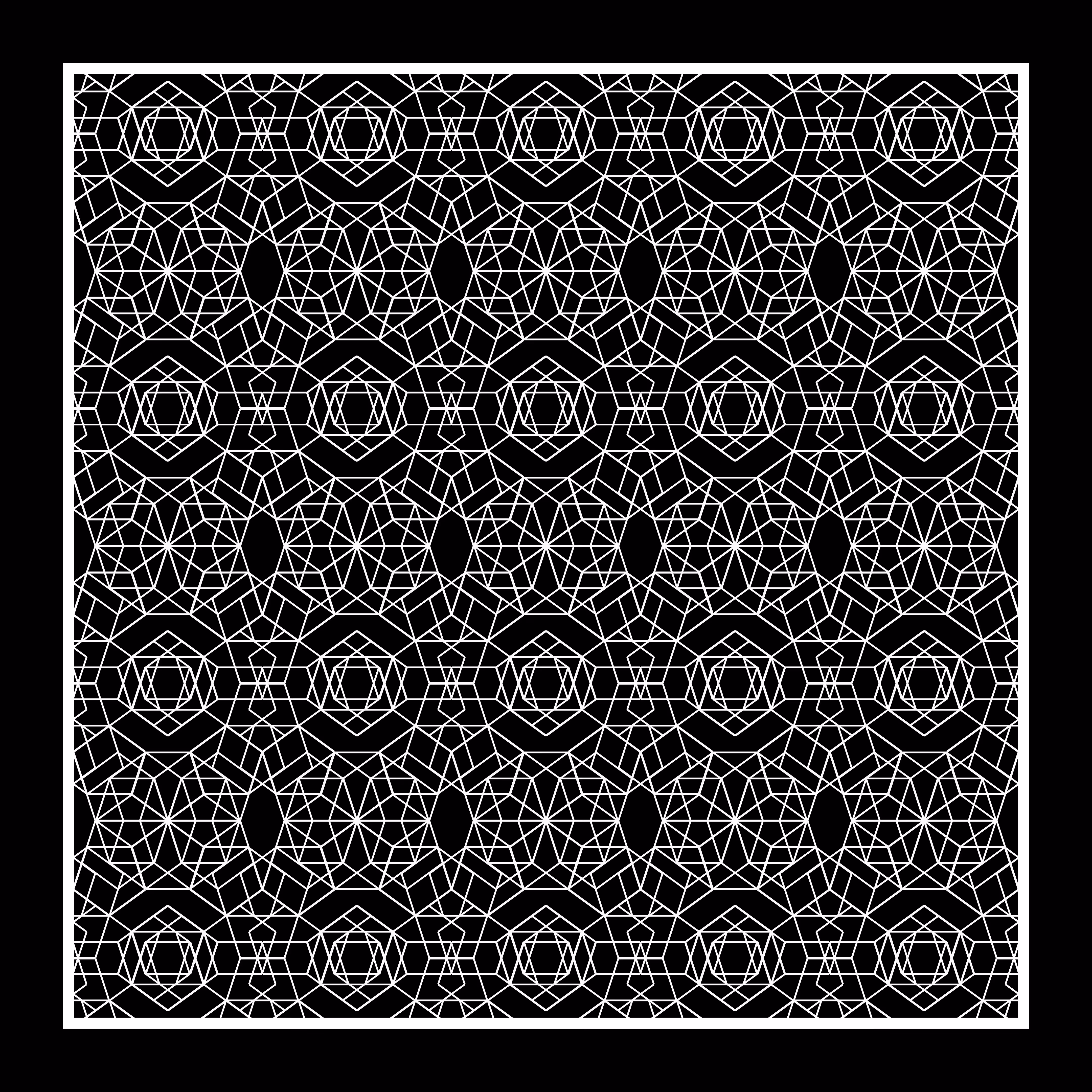 Decago-Pentagon Patterns | Frame 132