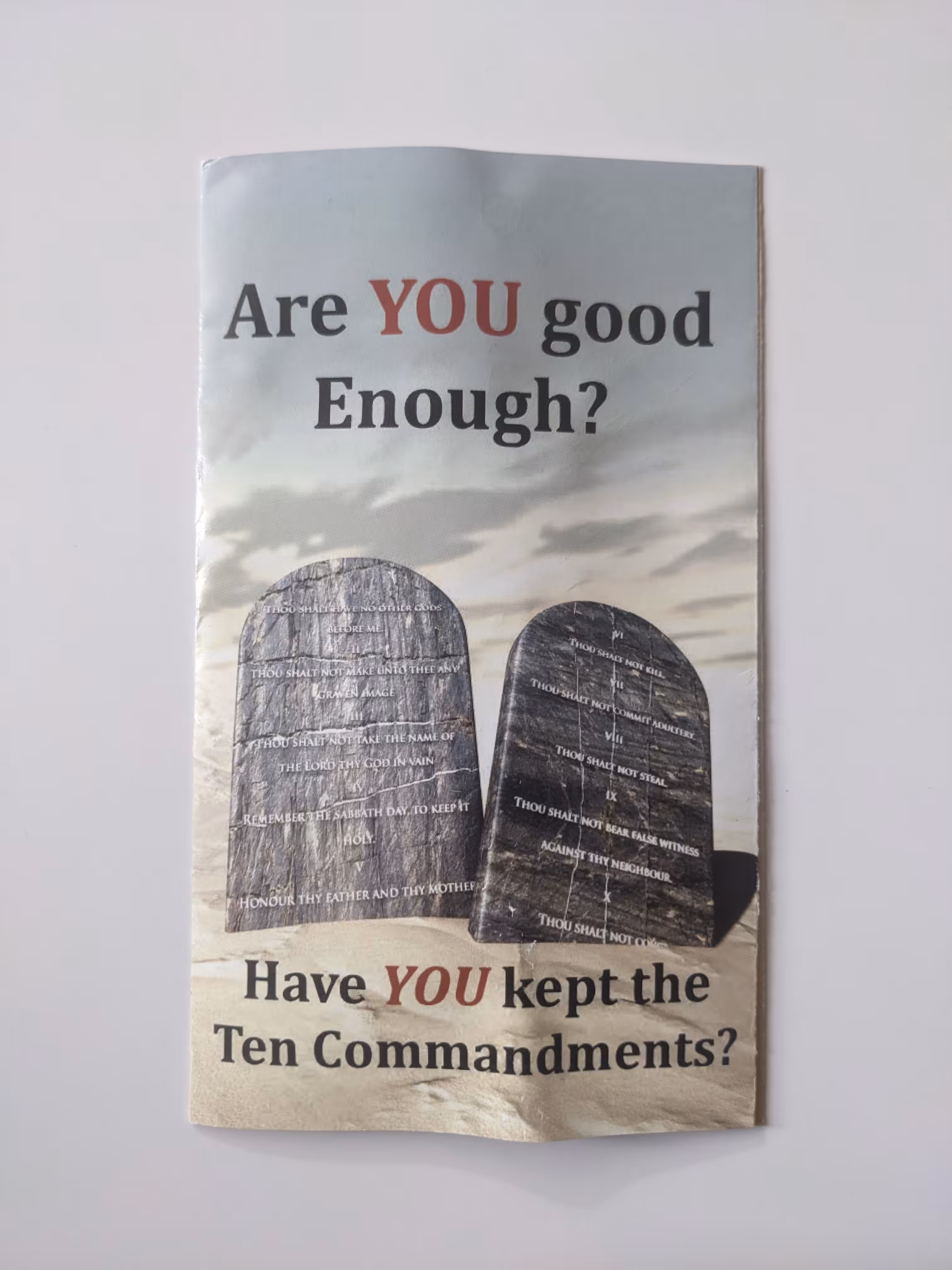 Are YOU good Enough?