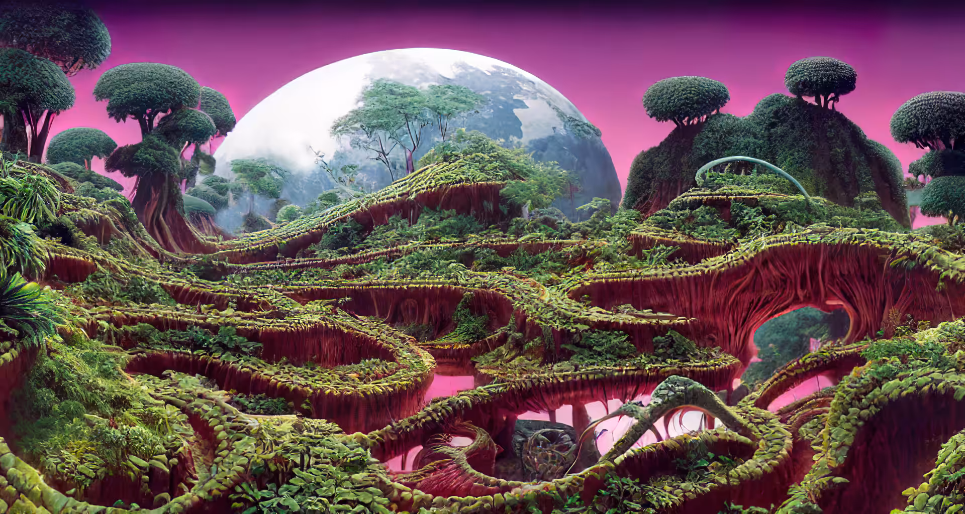 Hanging Labyrinths