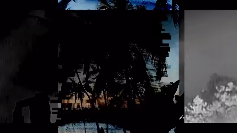 PARADISE LOST (REDUX)-PALM TREES in the ""HANDS OF GOD"