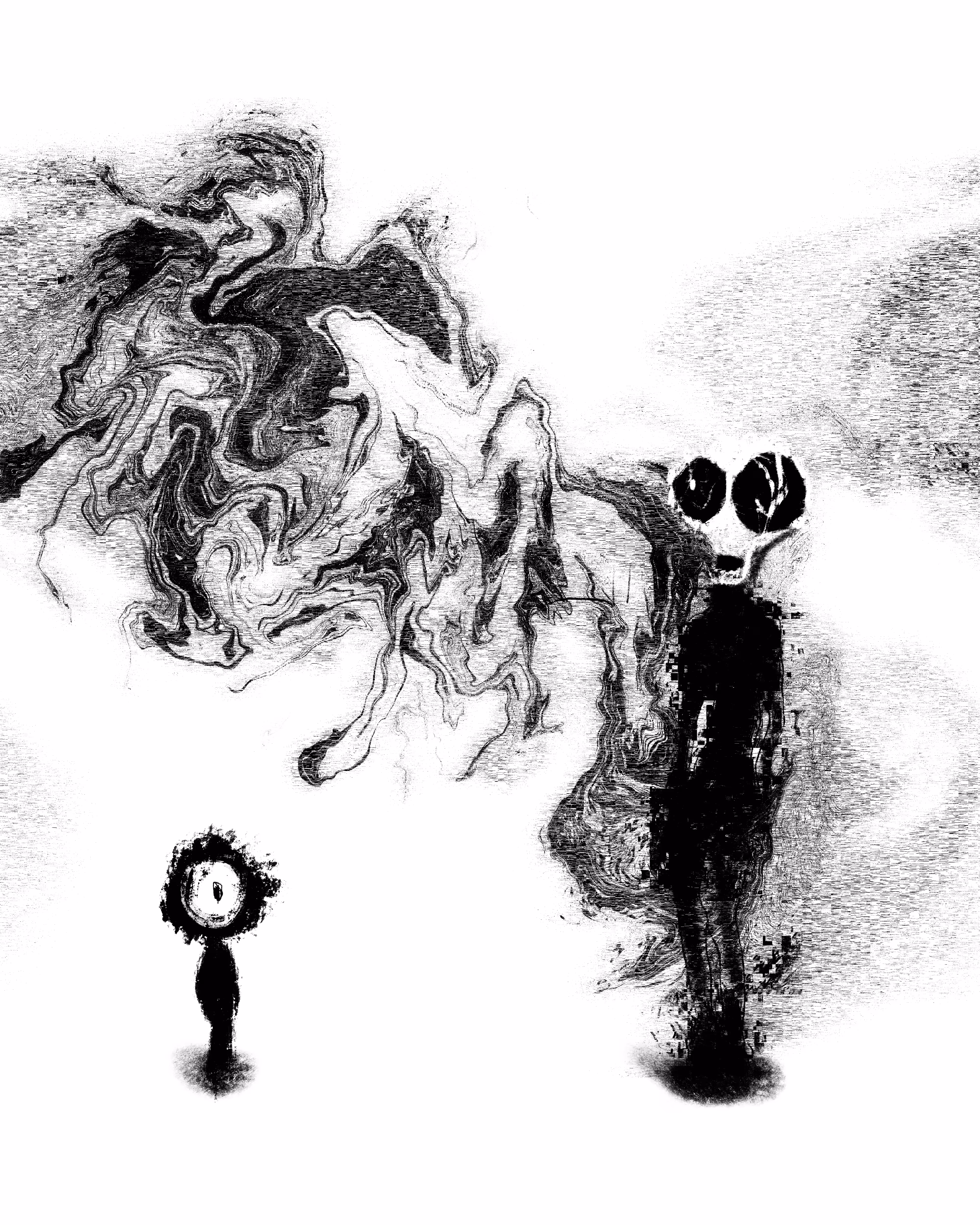One day, child, this dark cloud of abstractions will be yours