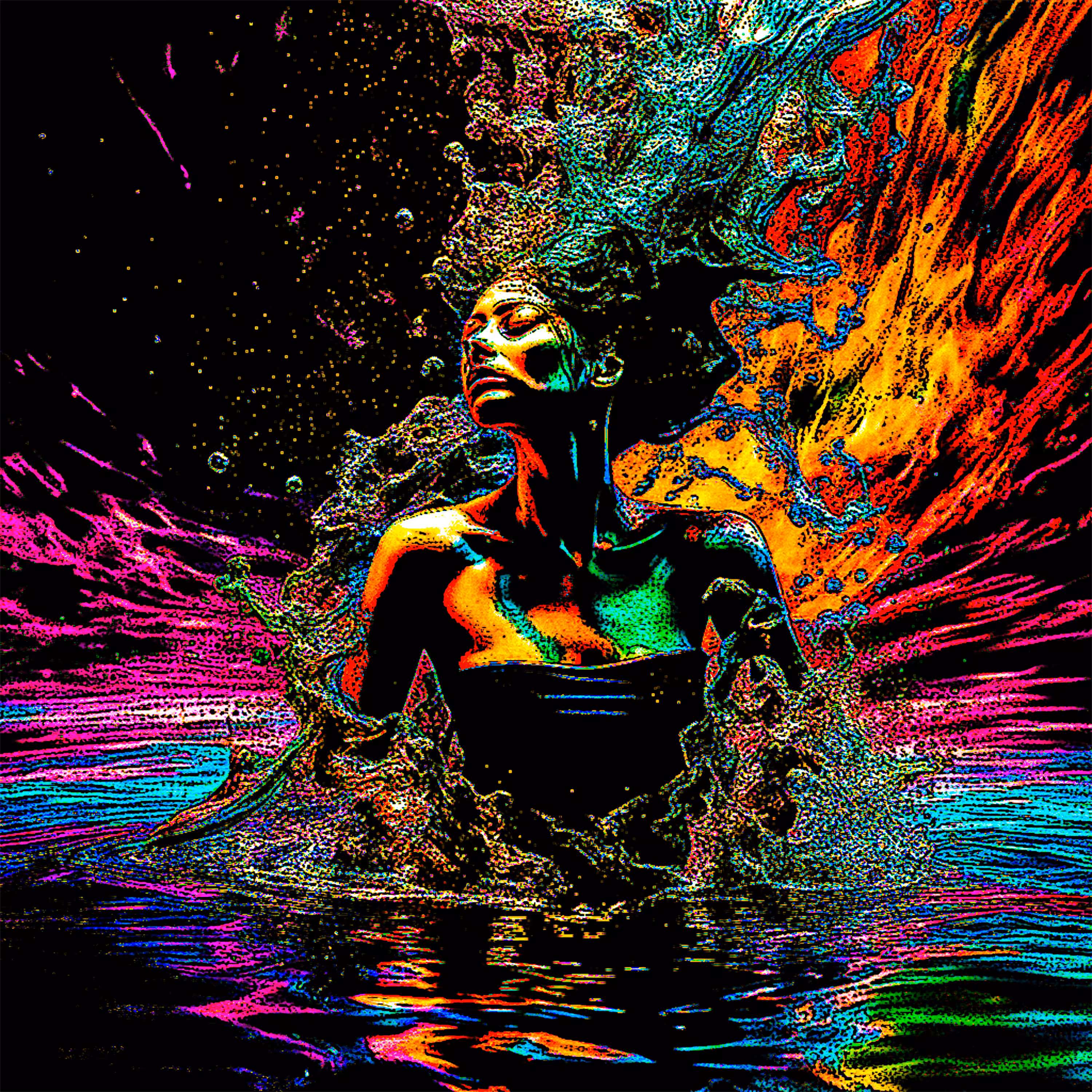 Vibrant Waters: She Who Awakens