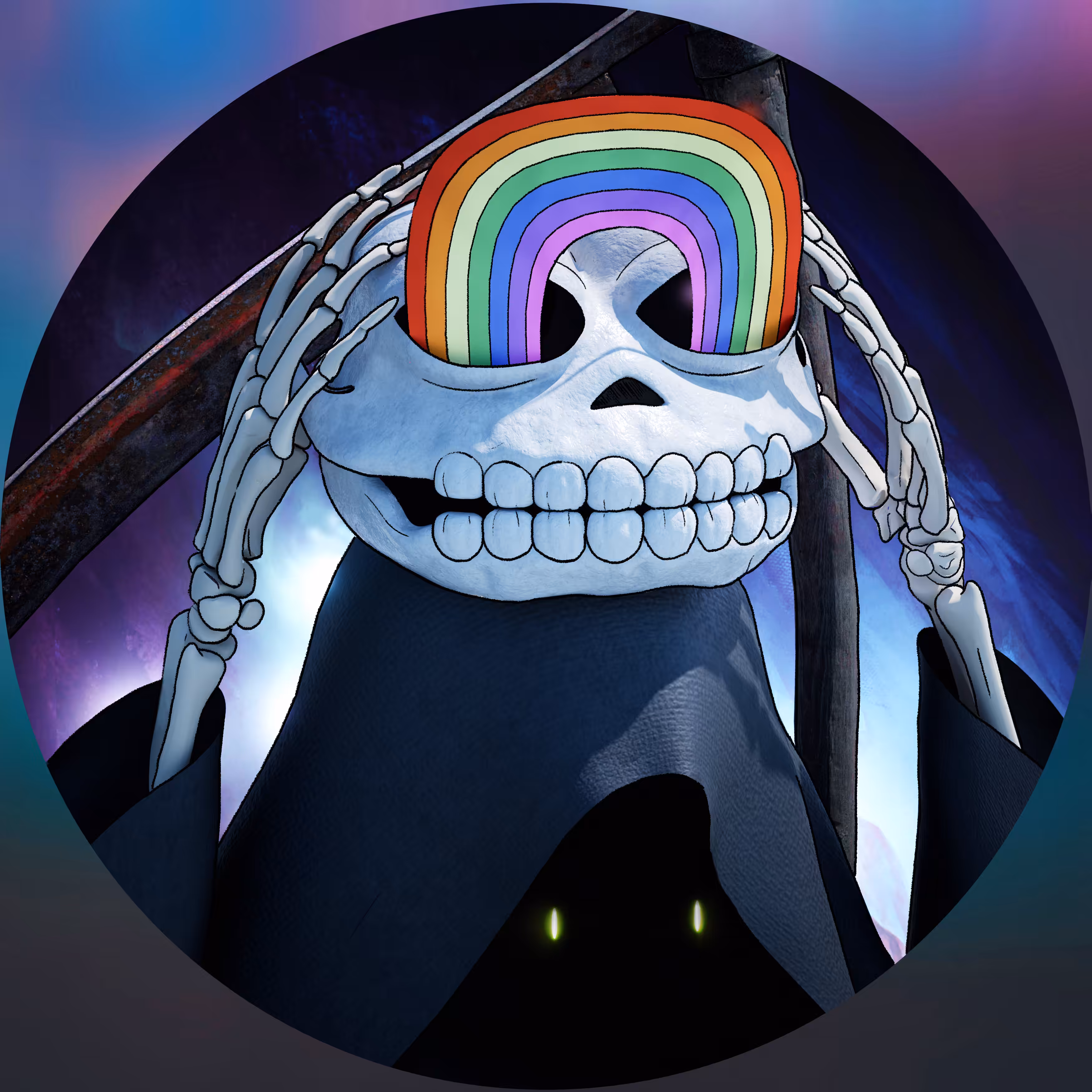 REAPER PEPE SKULL